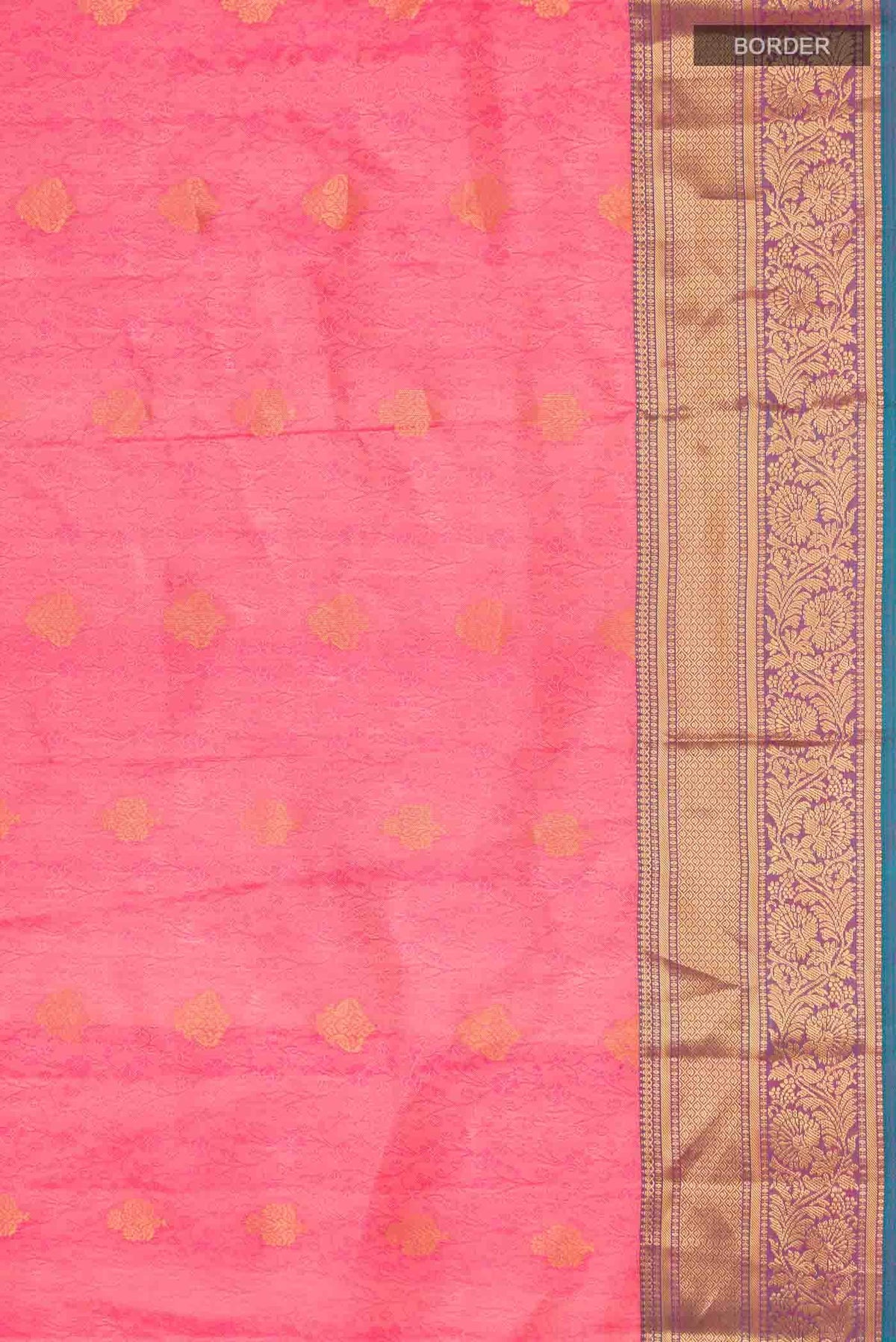 Pink Kanchipuram Silk Saree