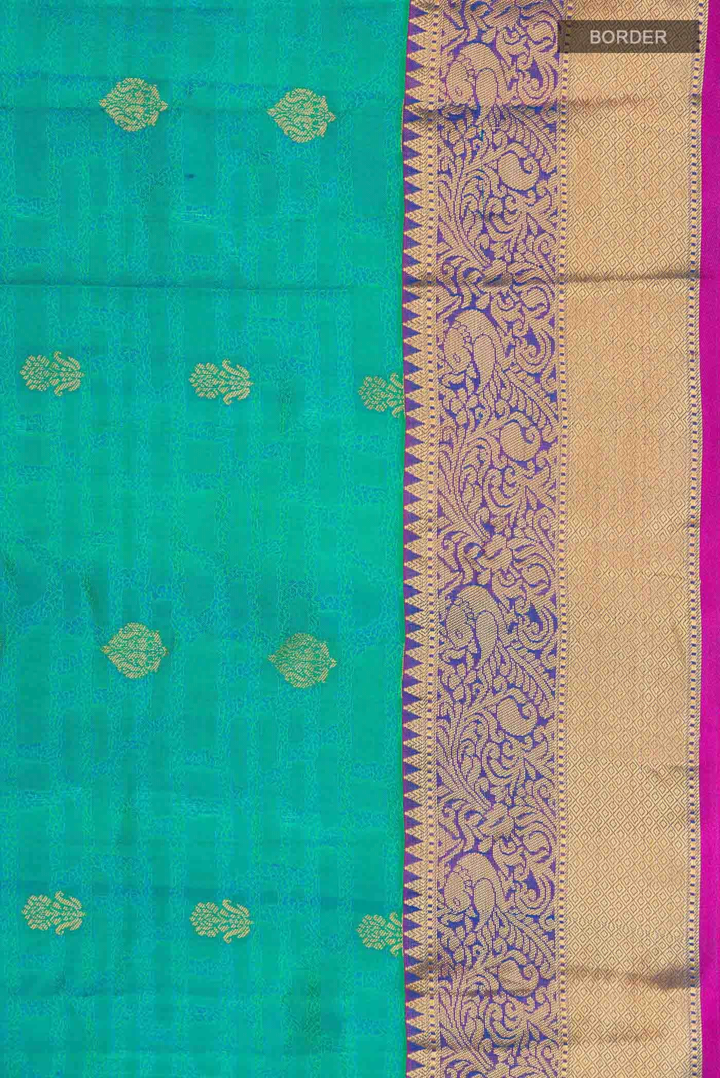Green Kanchipuram Silk Saree