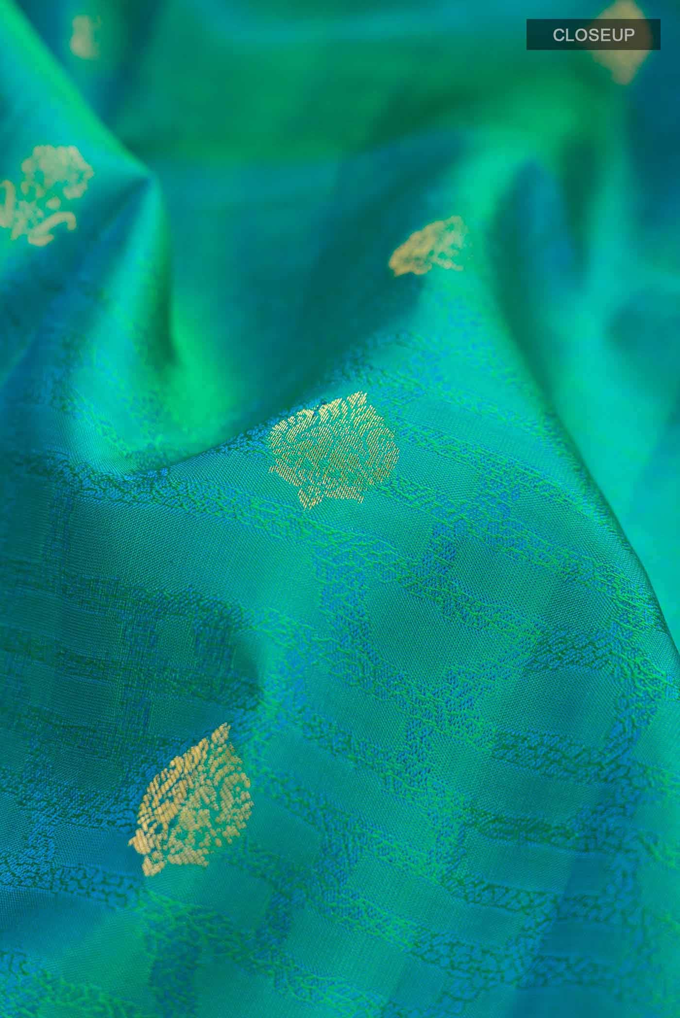 Green Kanchipuram Silk Saree