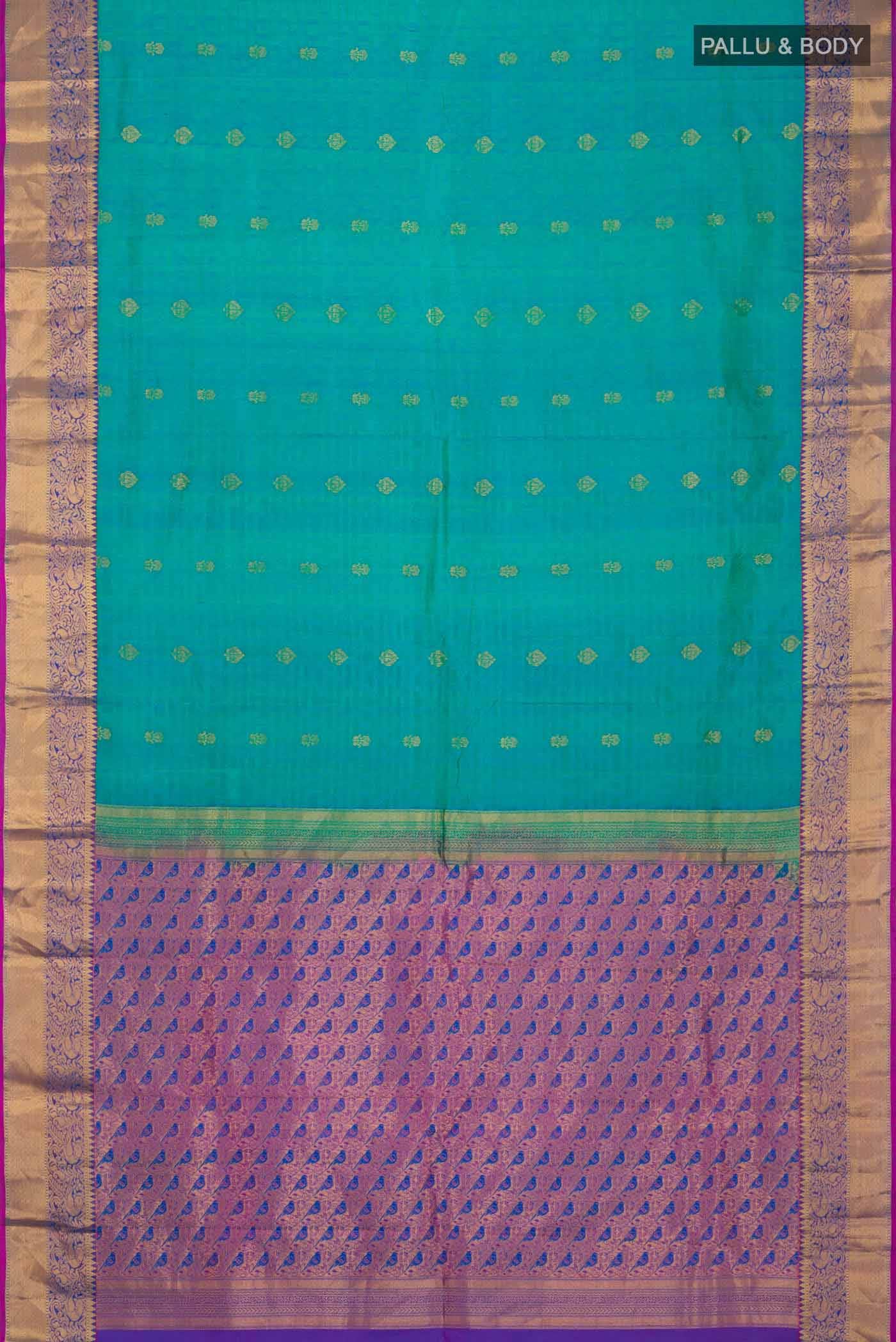 Green Kanchipuram Silk Saree