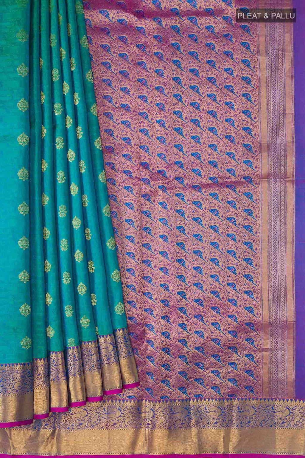 Green Kanchipuram Silk Saree