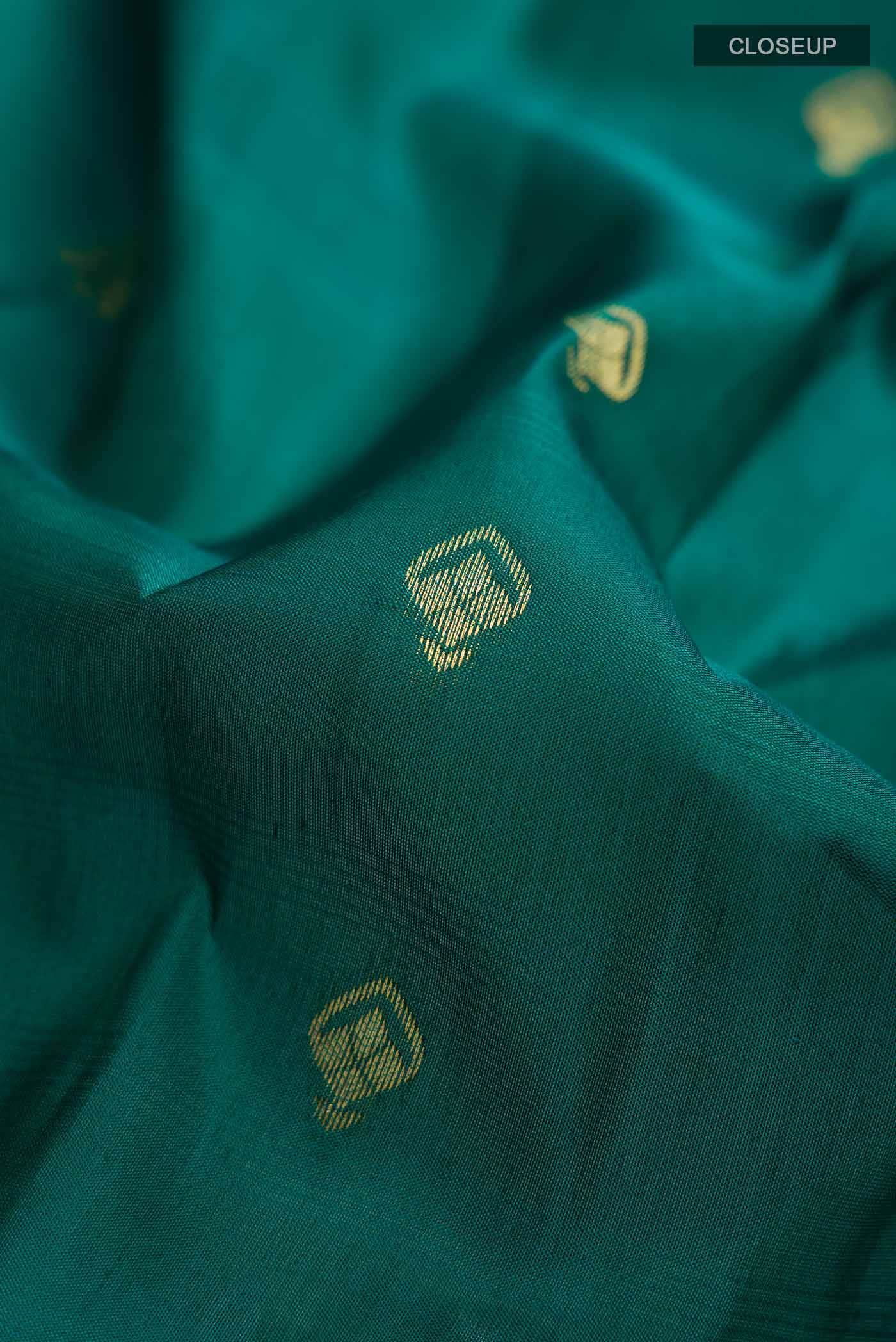 Green Kanchipuram Silk Saree