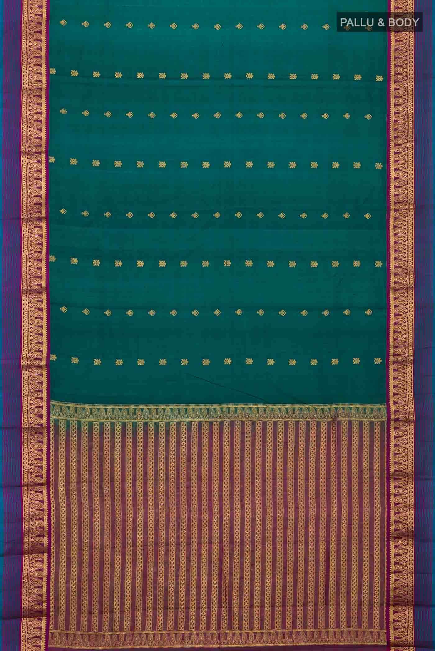 Green Kanchipuram Silk Saree