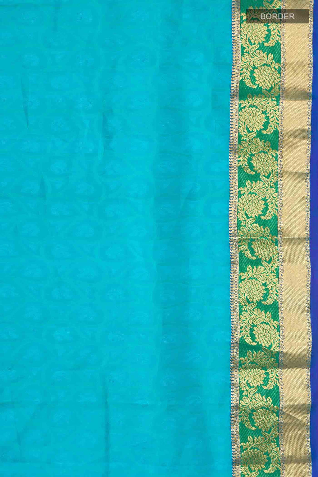 Blue Kanchipuram Silk Saree