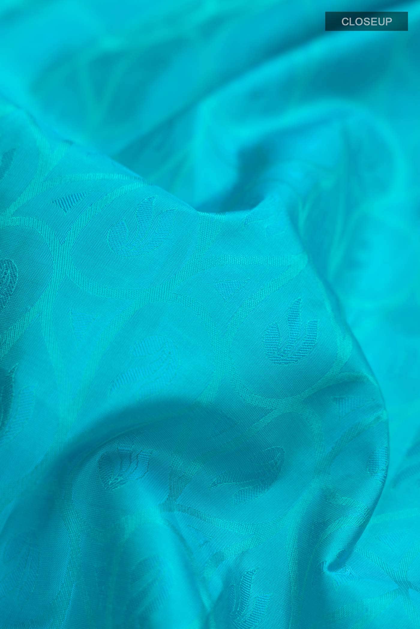 Blue Kanchipuram Silk Saree