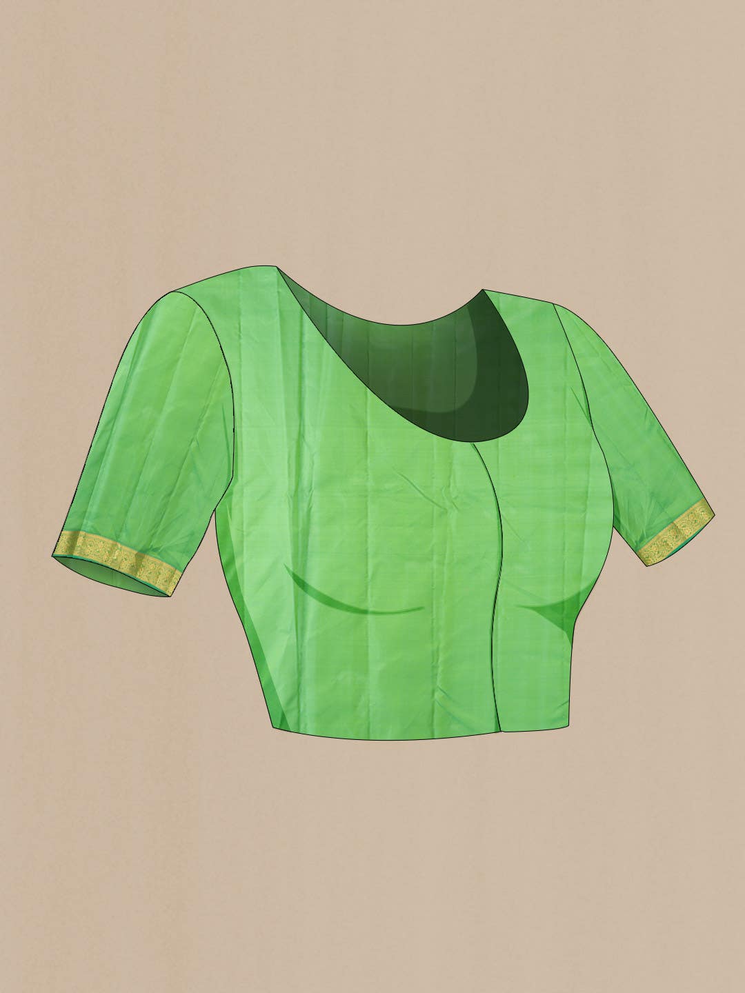 Green Kanchipuram Silk Saree