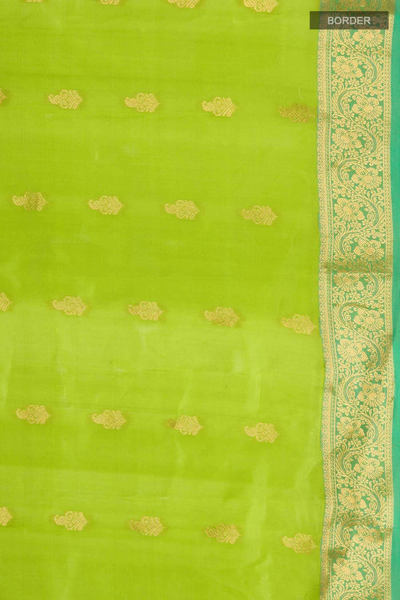 Green Kanchipuram Silk Saree