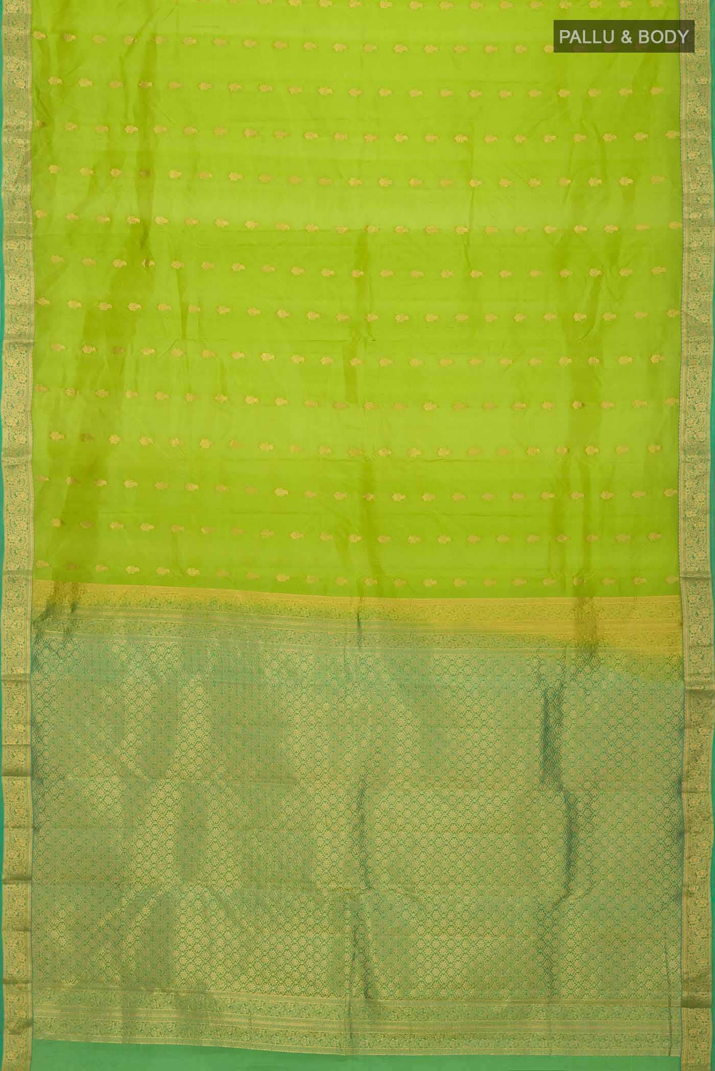 Green Kanchipuram Silk Saree