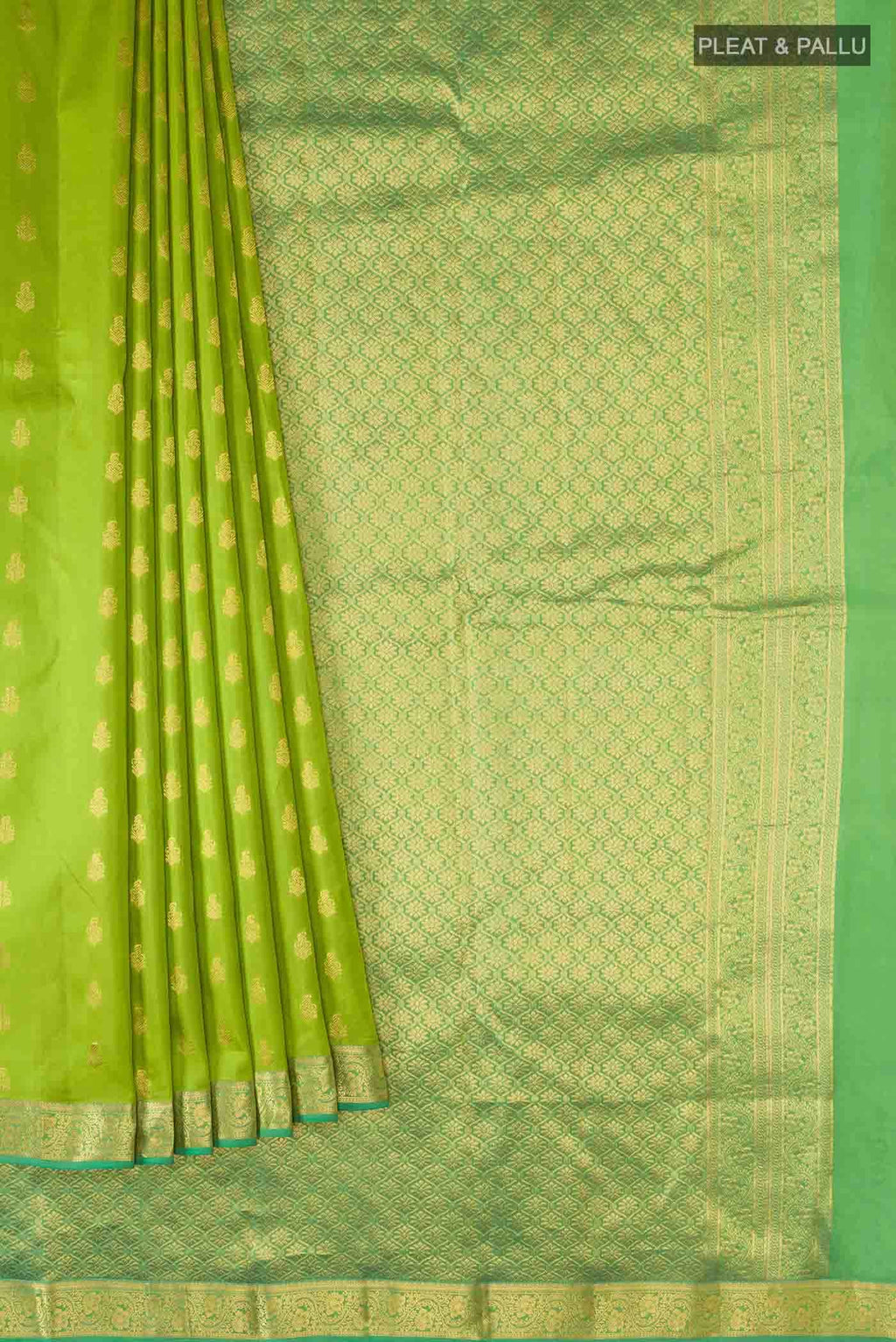 Green Kanchipuram Silk Saree