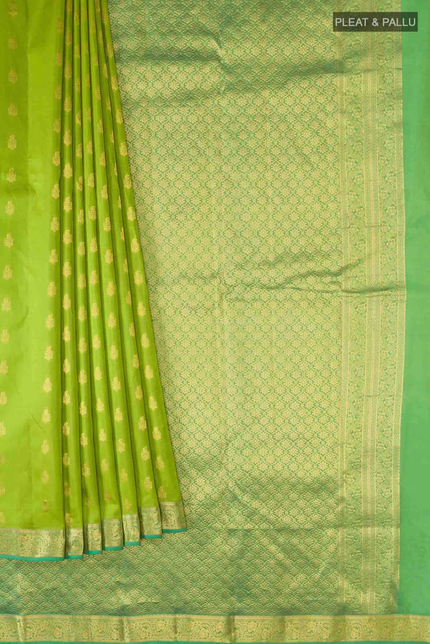 Green Kanchipuram Silk Saree