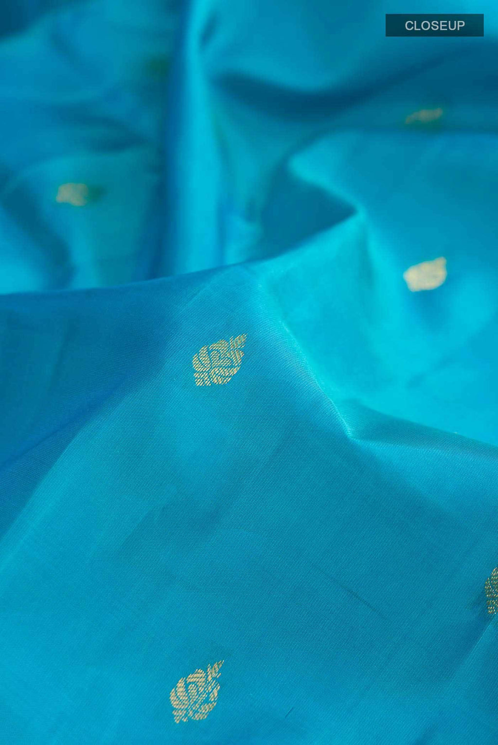 Blue Kanchipuram Silk Saree