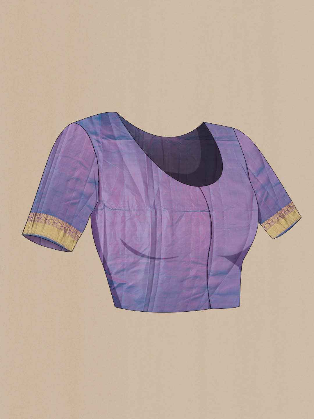 Pink Kanchipuram Silk Saree