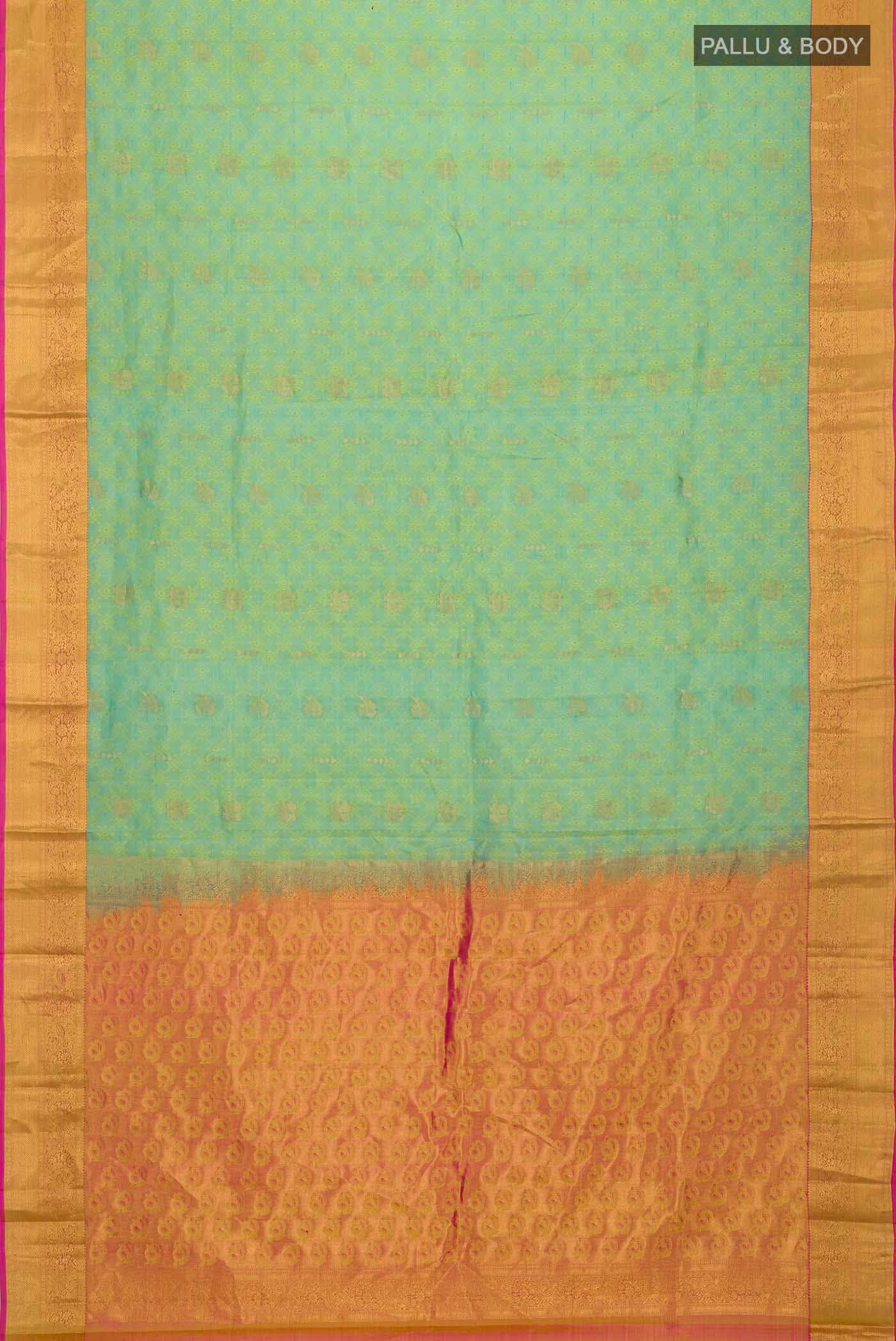 Green Kanchipuram Silk Saree