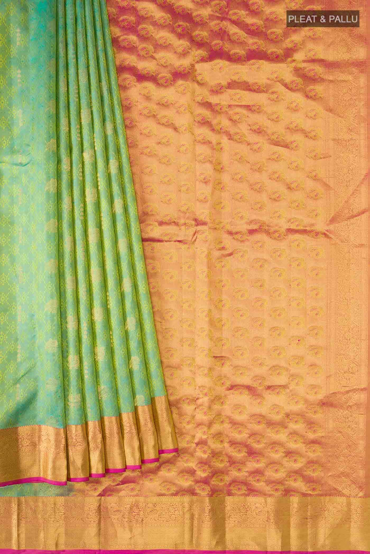 Green Kanchipuram Silk Saree