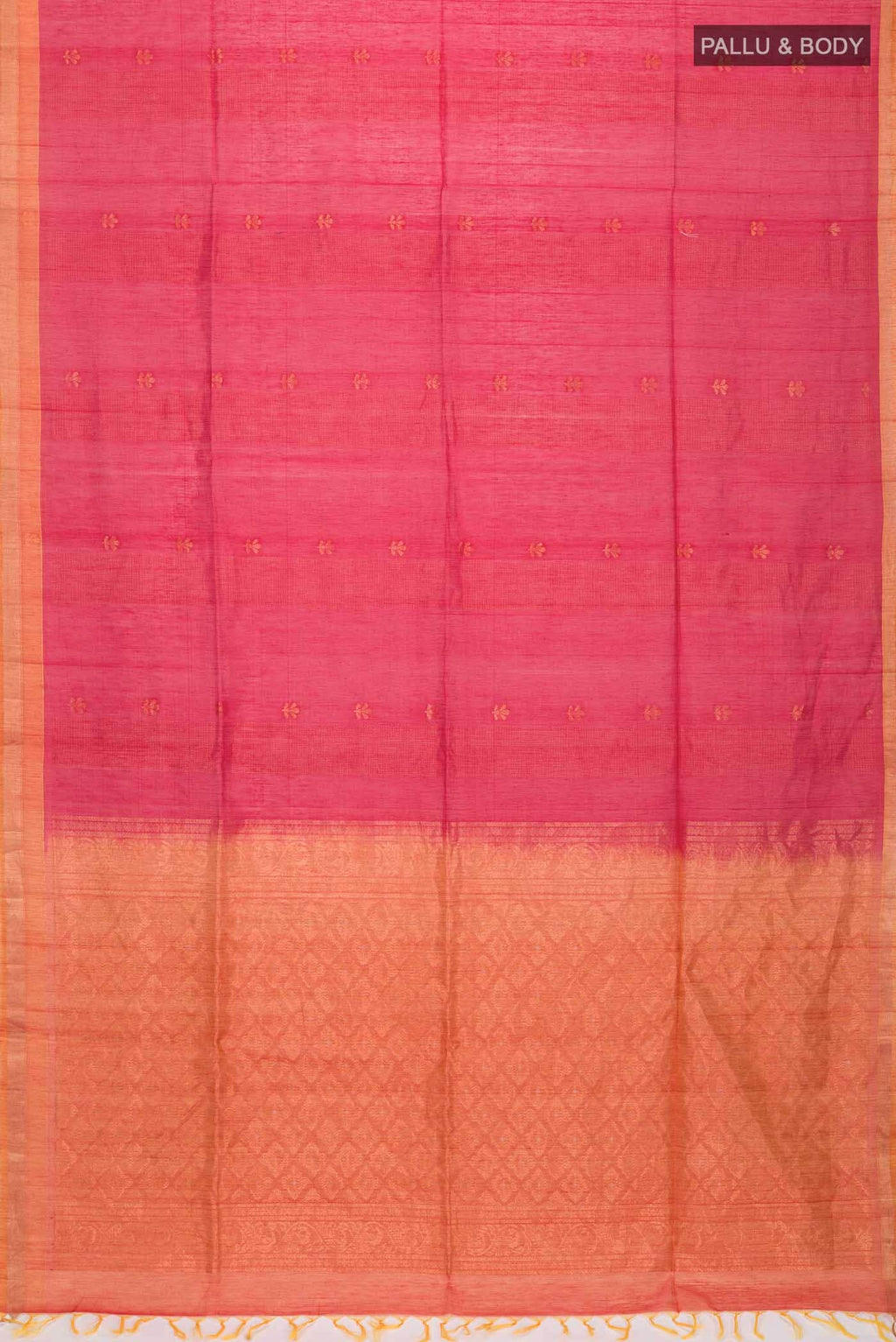 Red Silk Cotton Saree