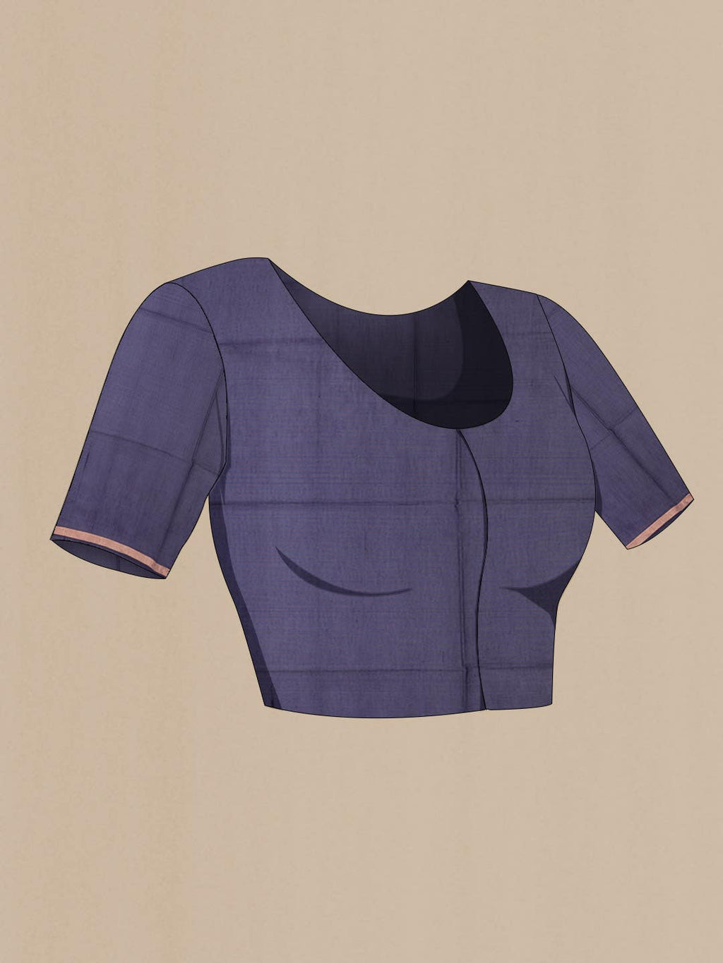 Blue Silk Cotton Saree