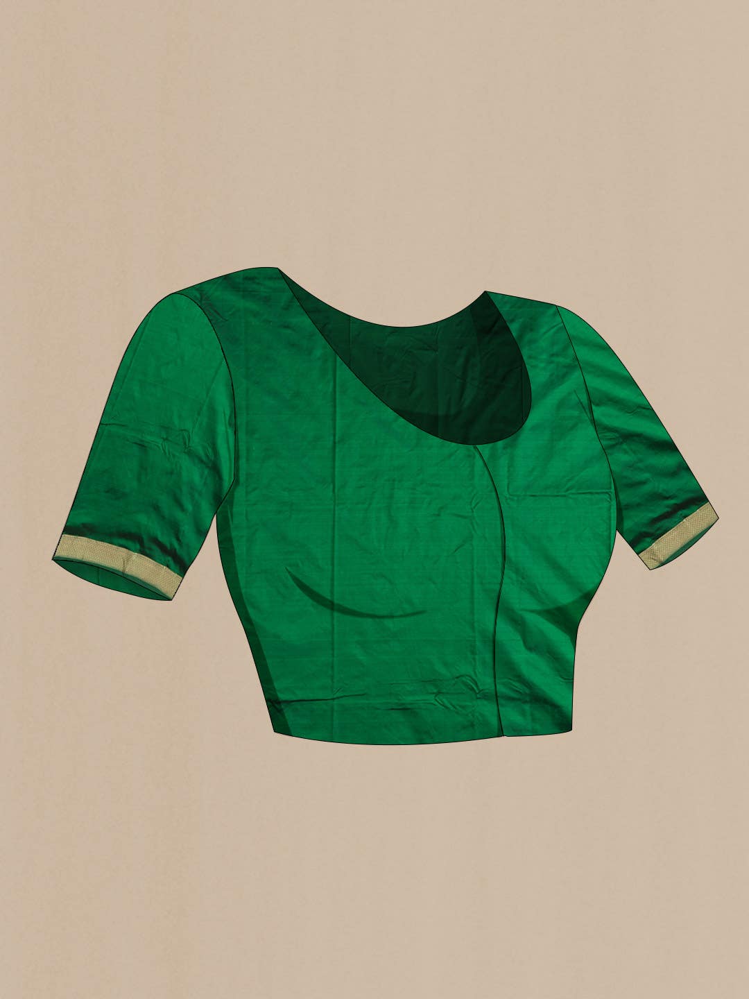 Green Bangalore Silk Saree