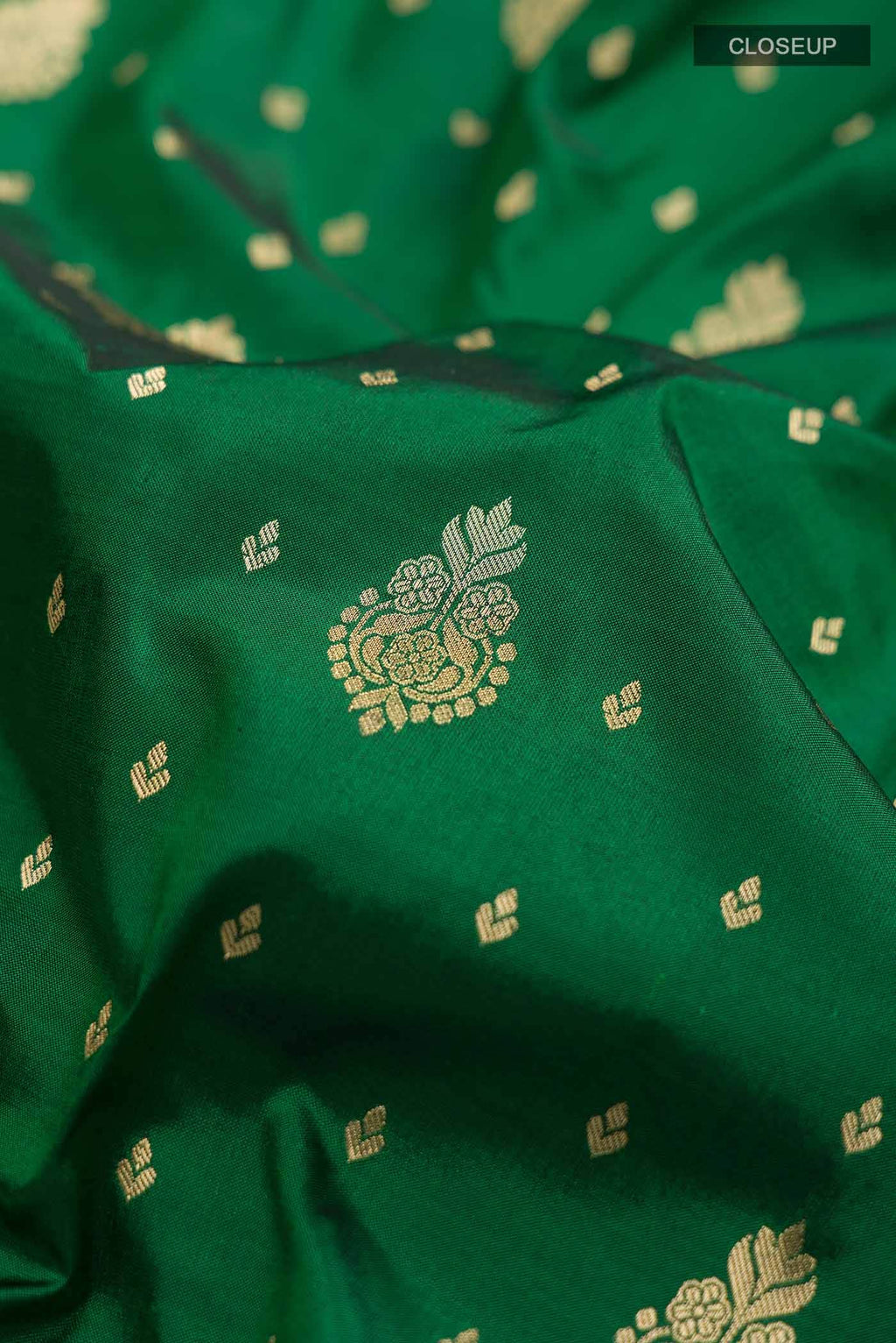 Green Bangalore Silk Saree