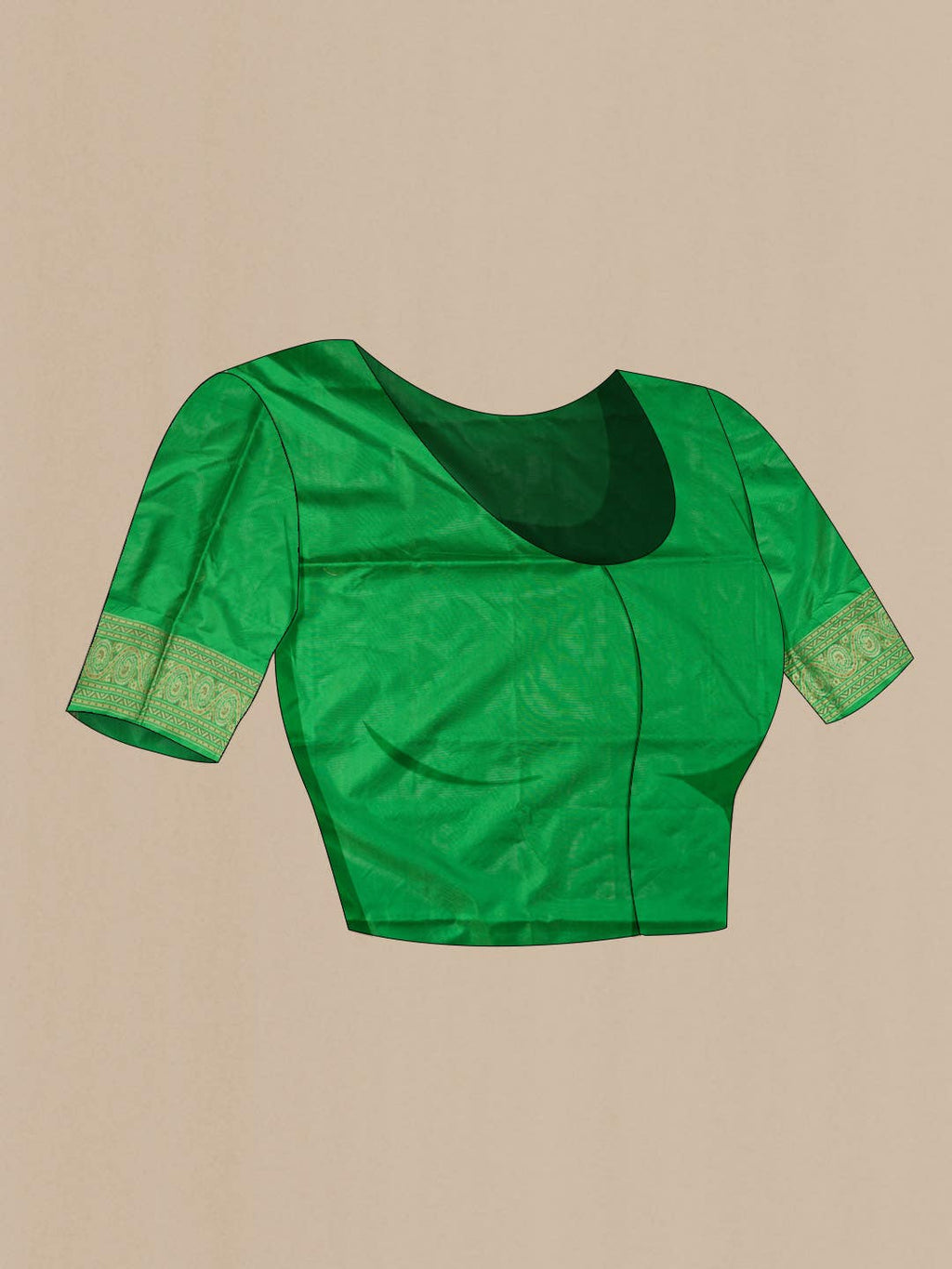 Green Banarasi Silk Saree