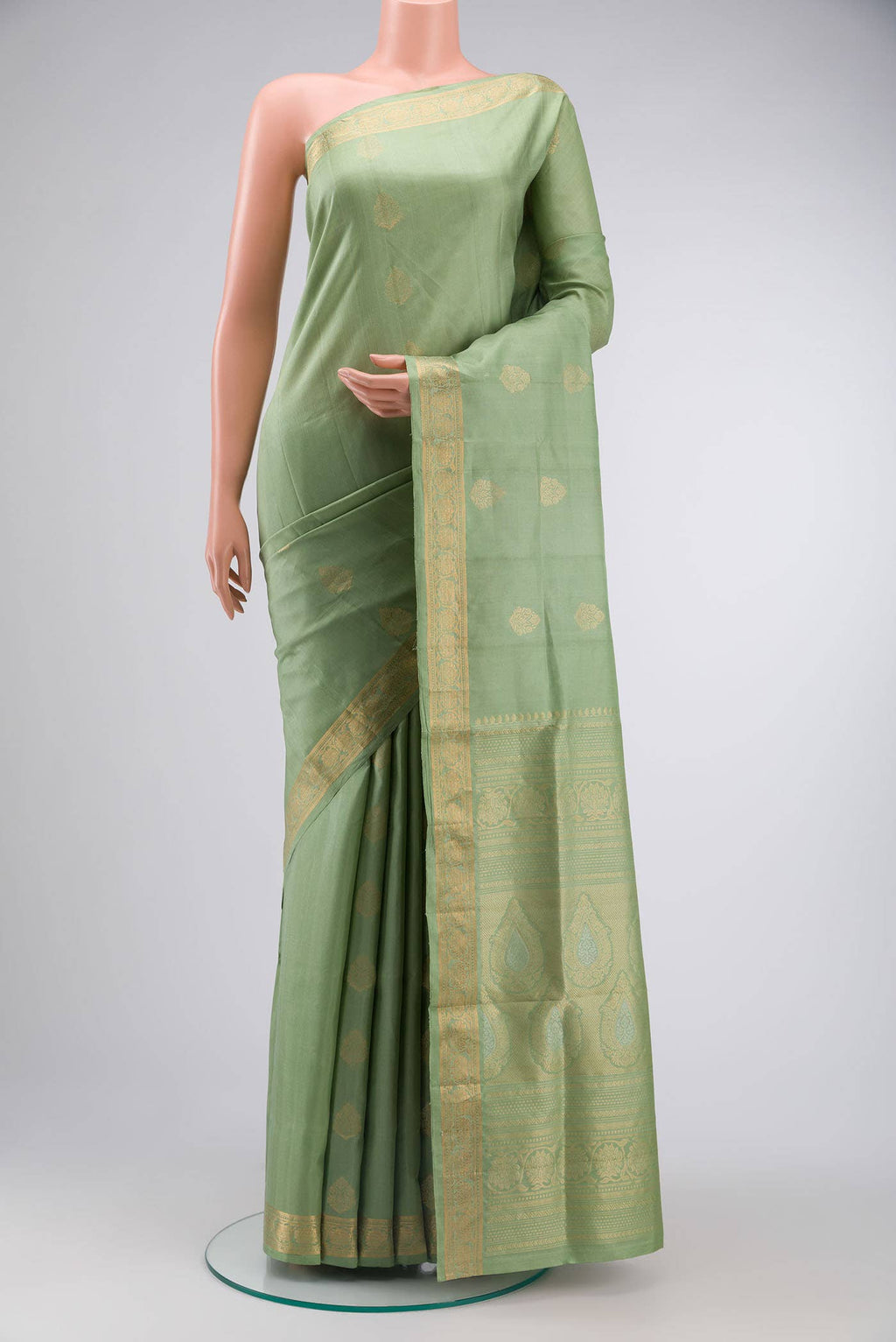 Green Soft Silk Saree