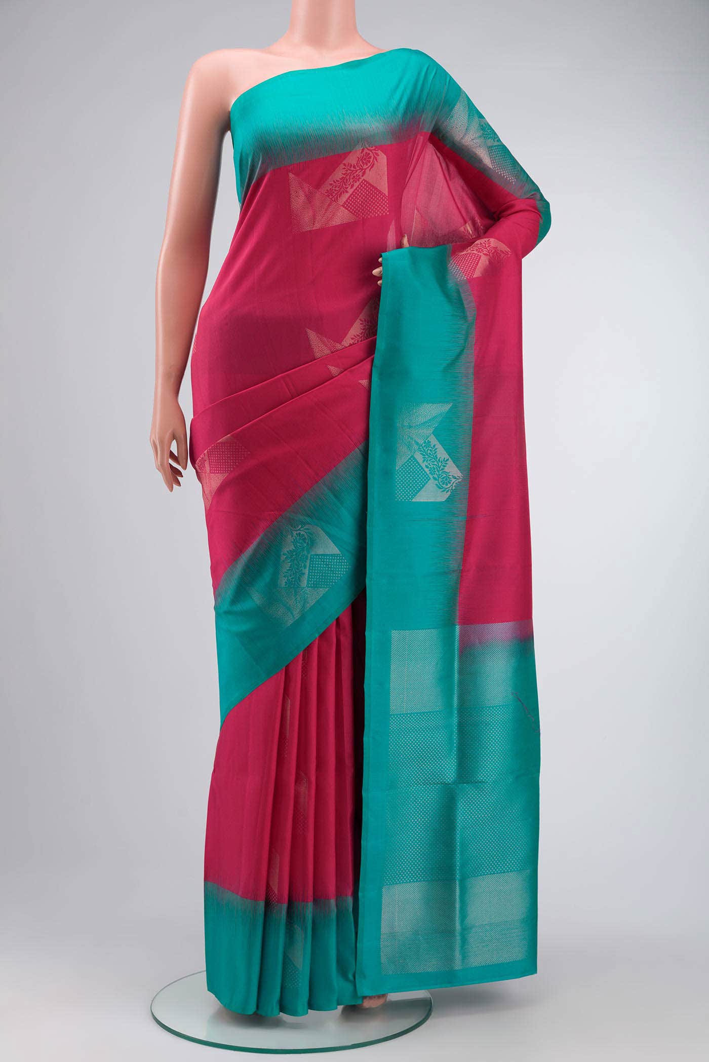 Pink Soft Silk Saree