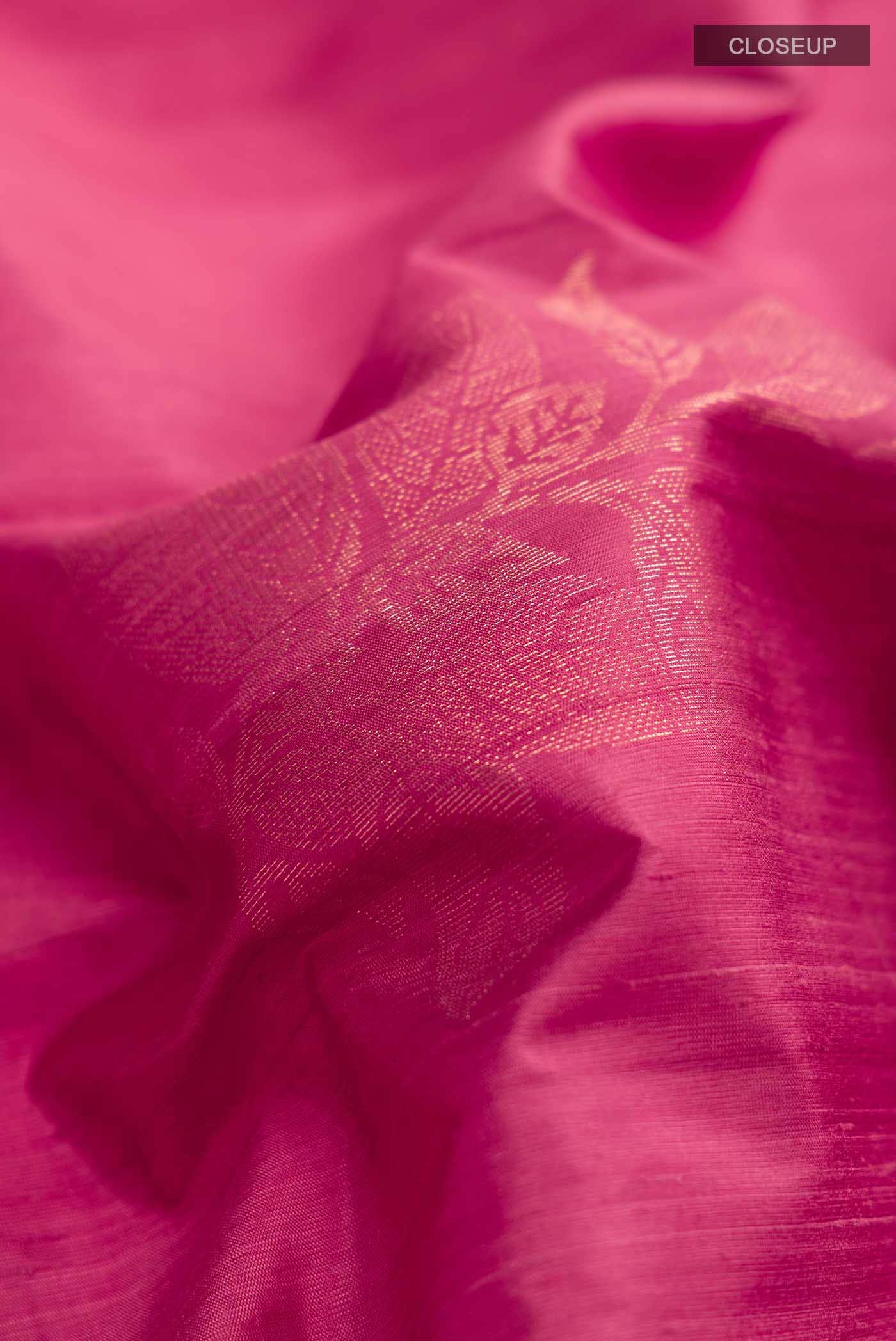 Pink Soft Silk Saree