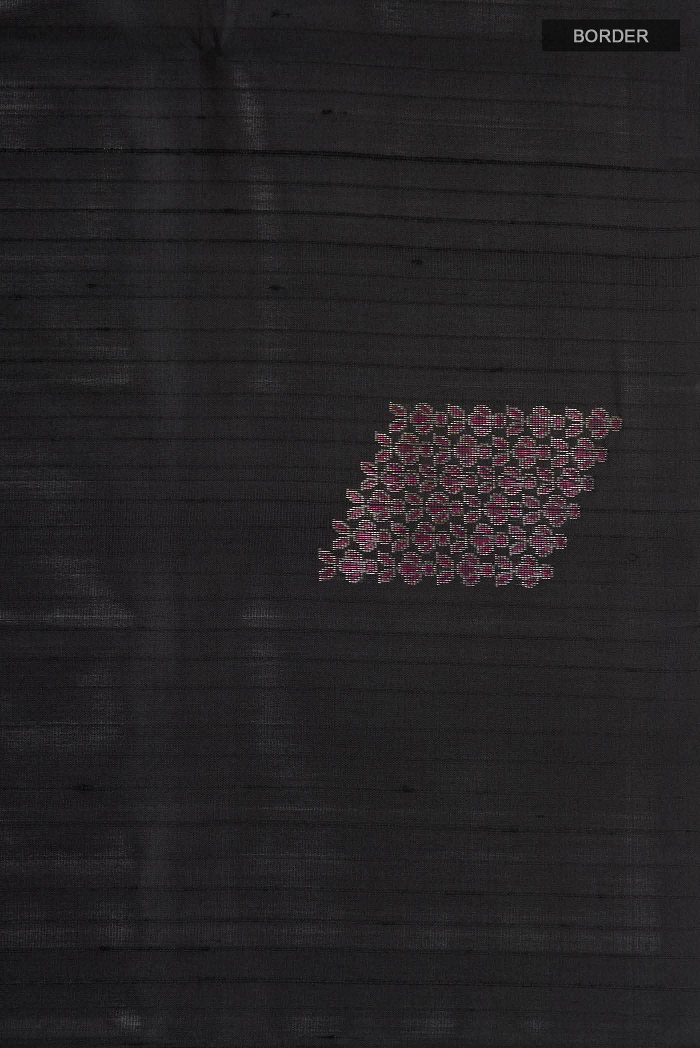 Black Soft Silk Saree