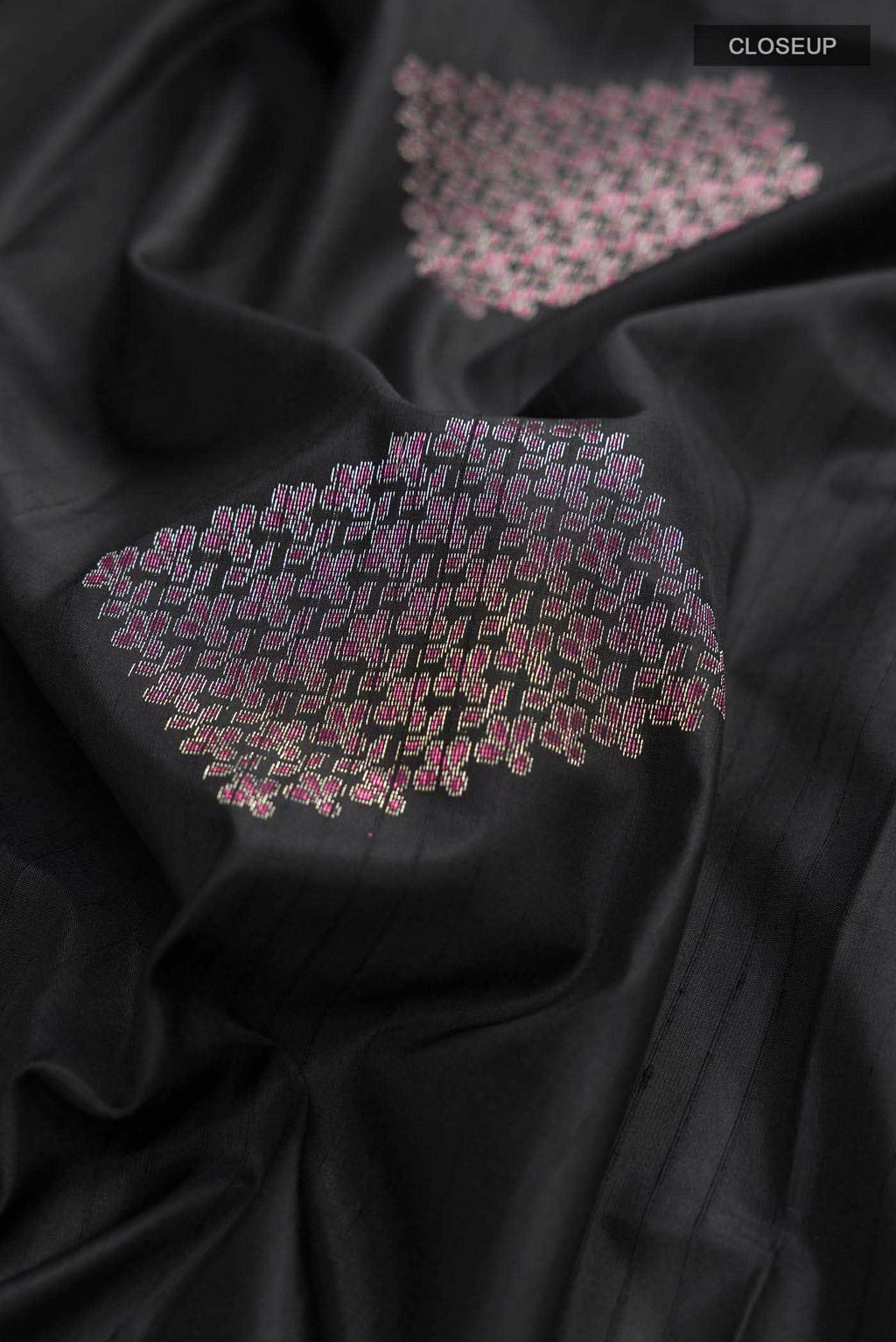 Black Soft Silk Saree