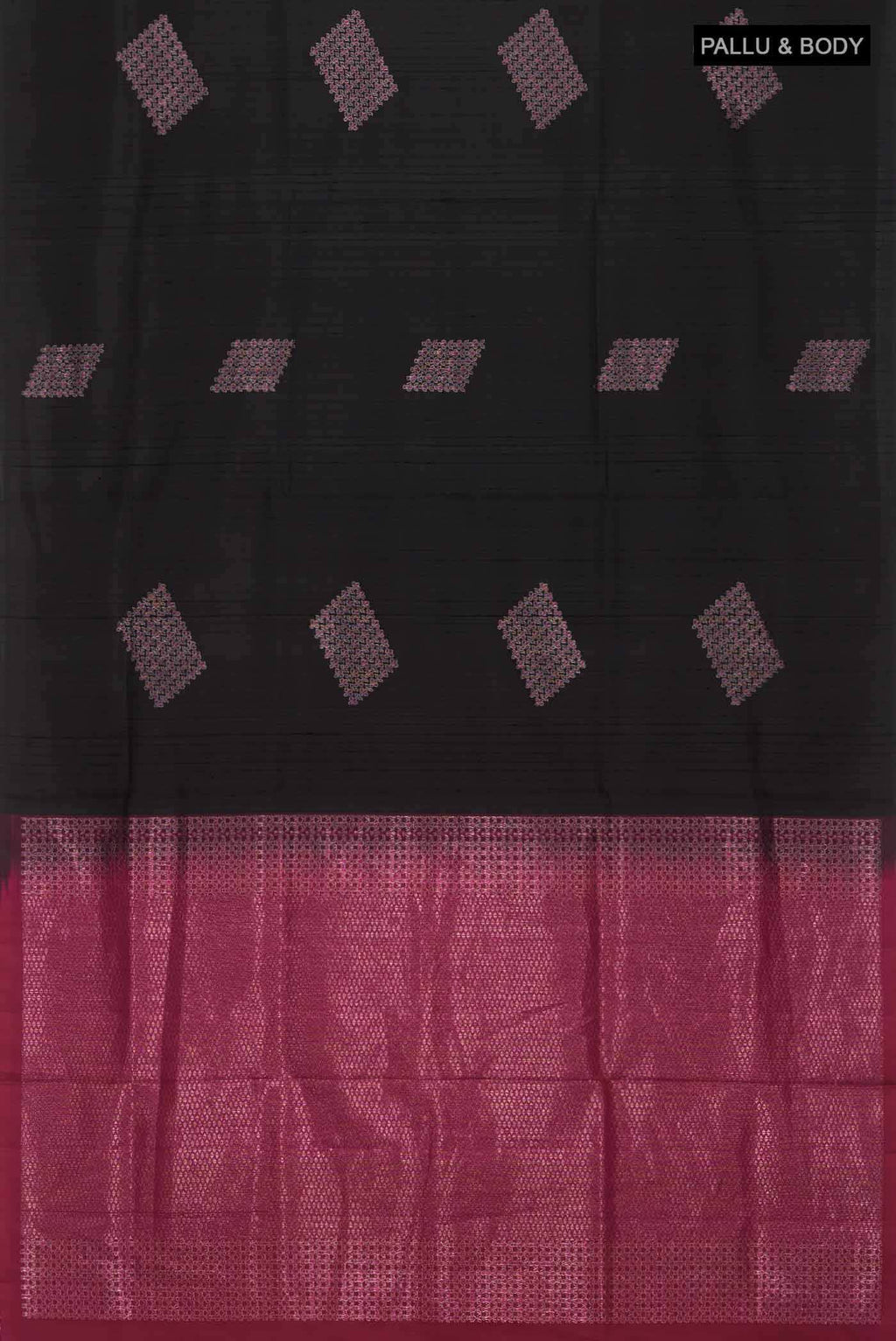 Black Soft Silk Saree