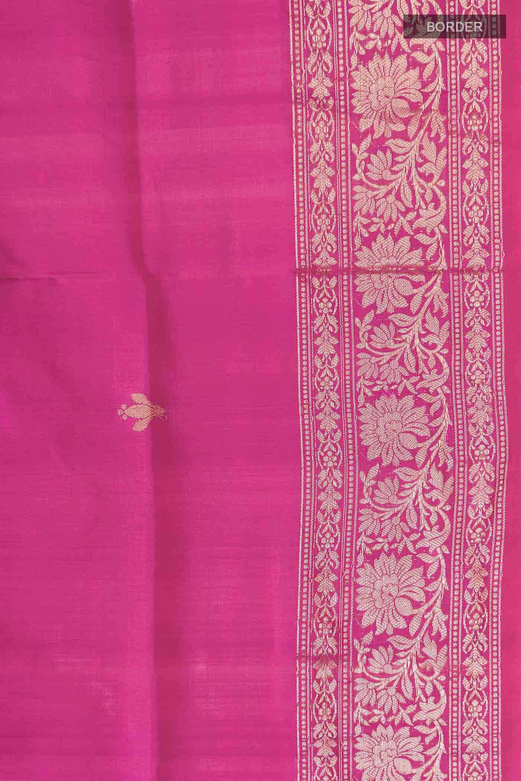 Pink Banarasi Katan Silk Saree