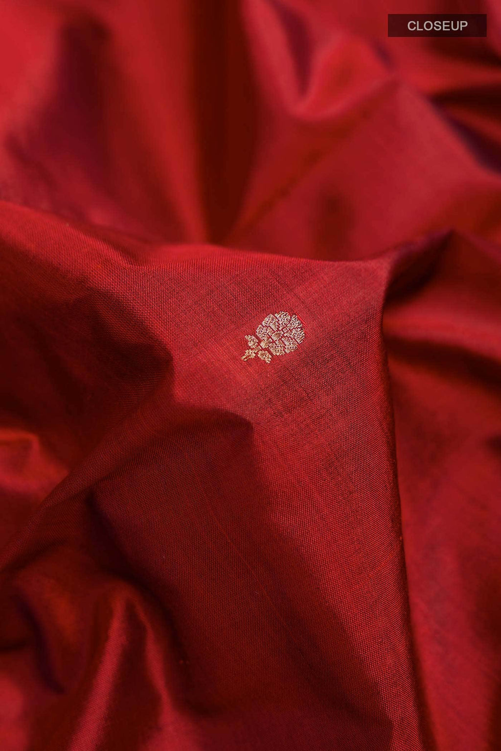 Maroon Banarasi Katan Silk Saree