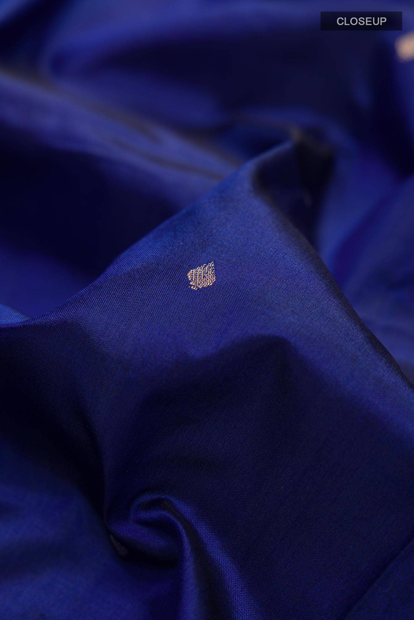 Blue Banarasi Katan Silk Saree