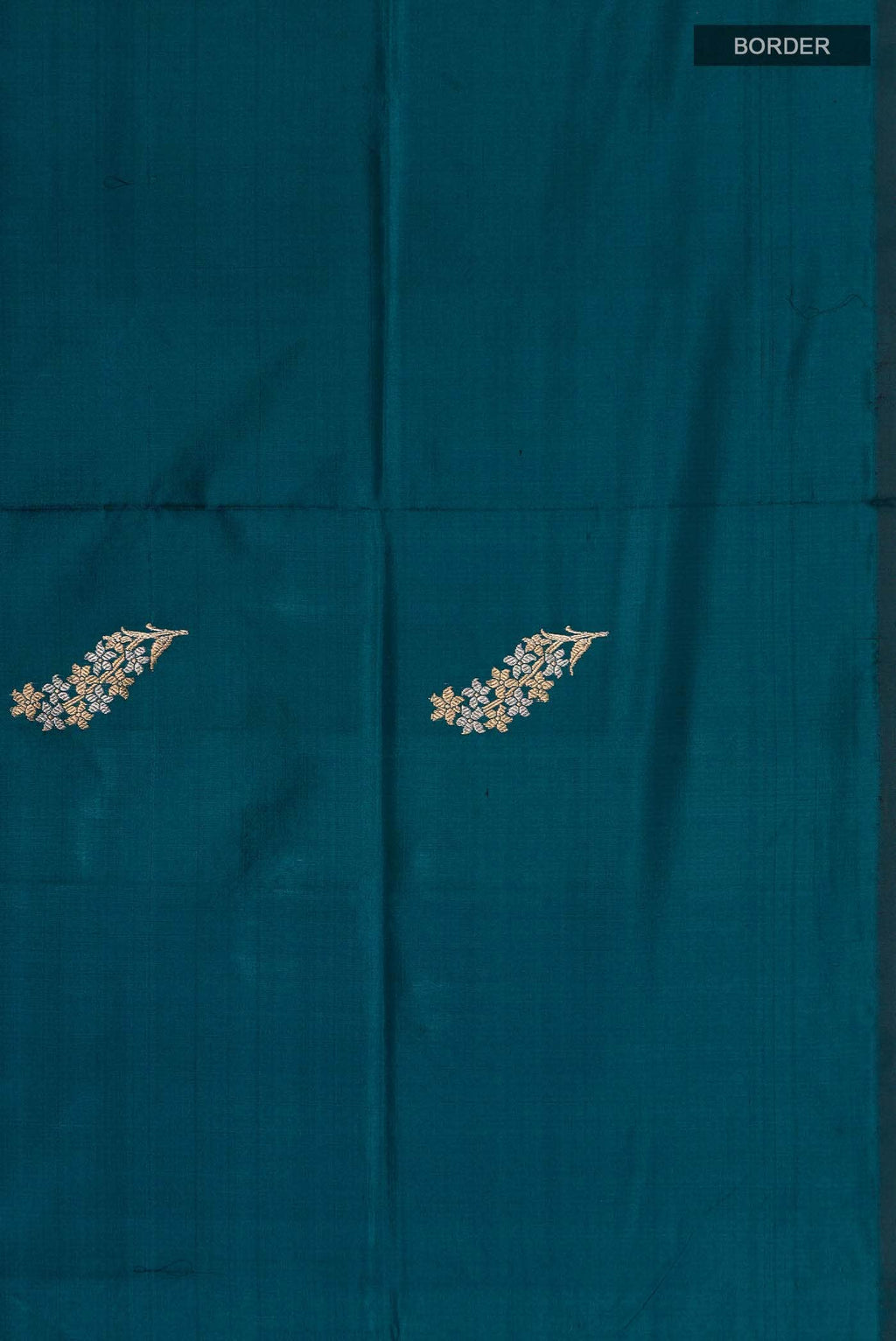 Blue Banarasi Katan Silk Saree