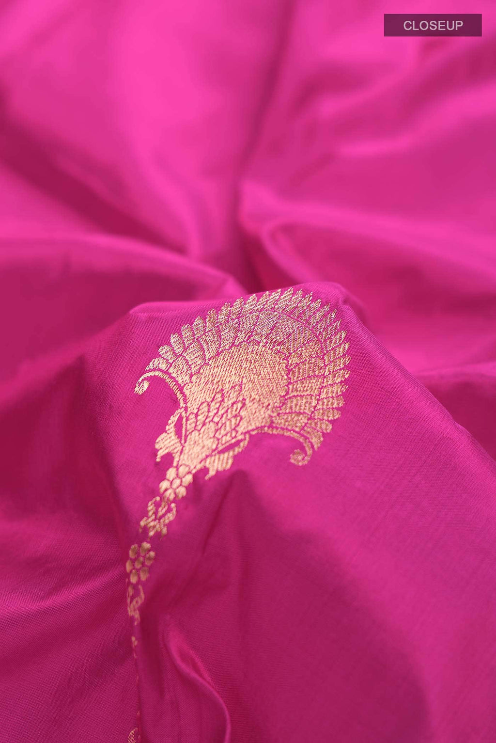 Pink Banarasi Katan Silk Saree