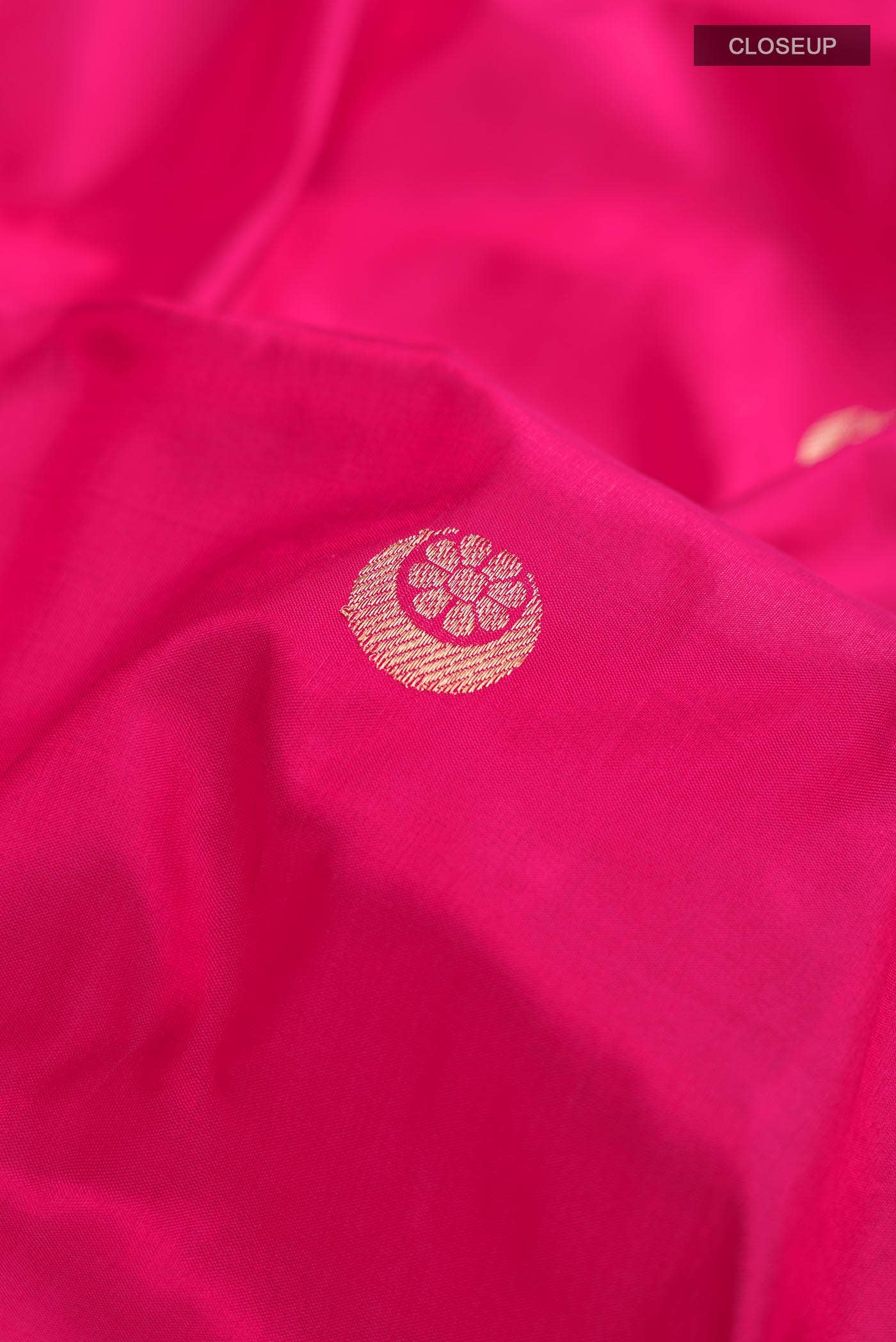 Pink Banarasi Katan Silk Saree