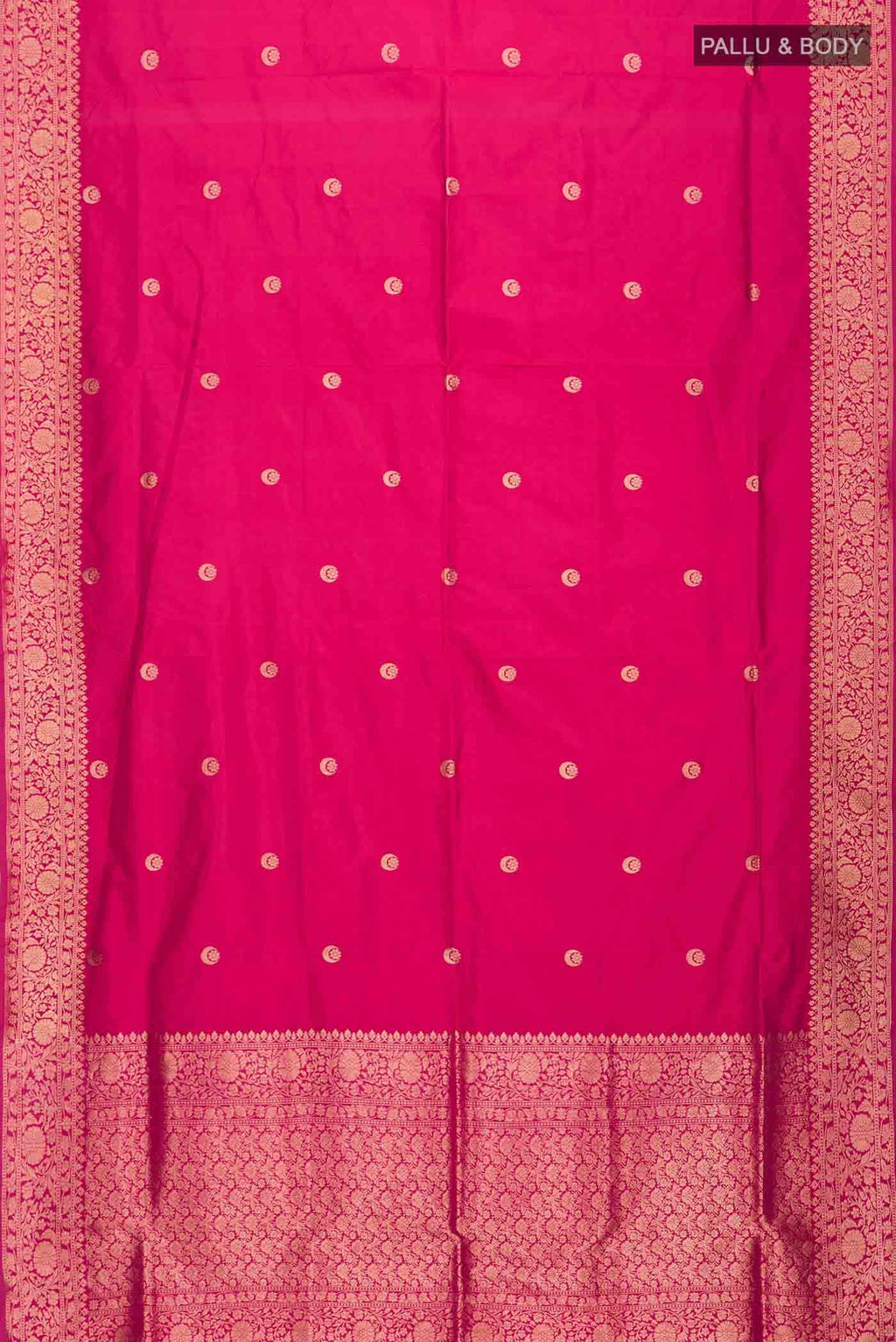 Pink Banarasi Katan Silk Saree