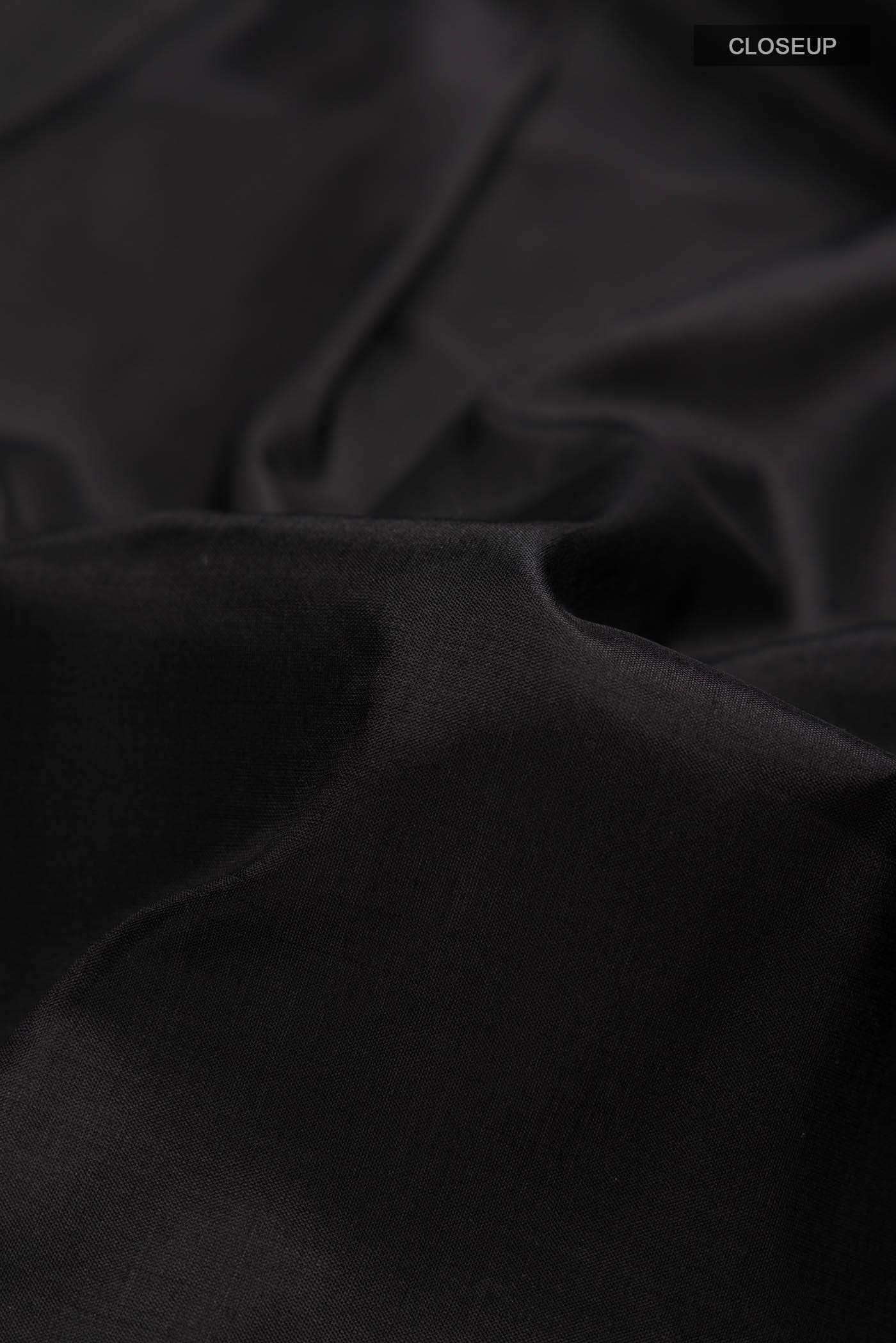 Black Banarasi Katan Silk Saree