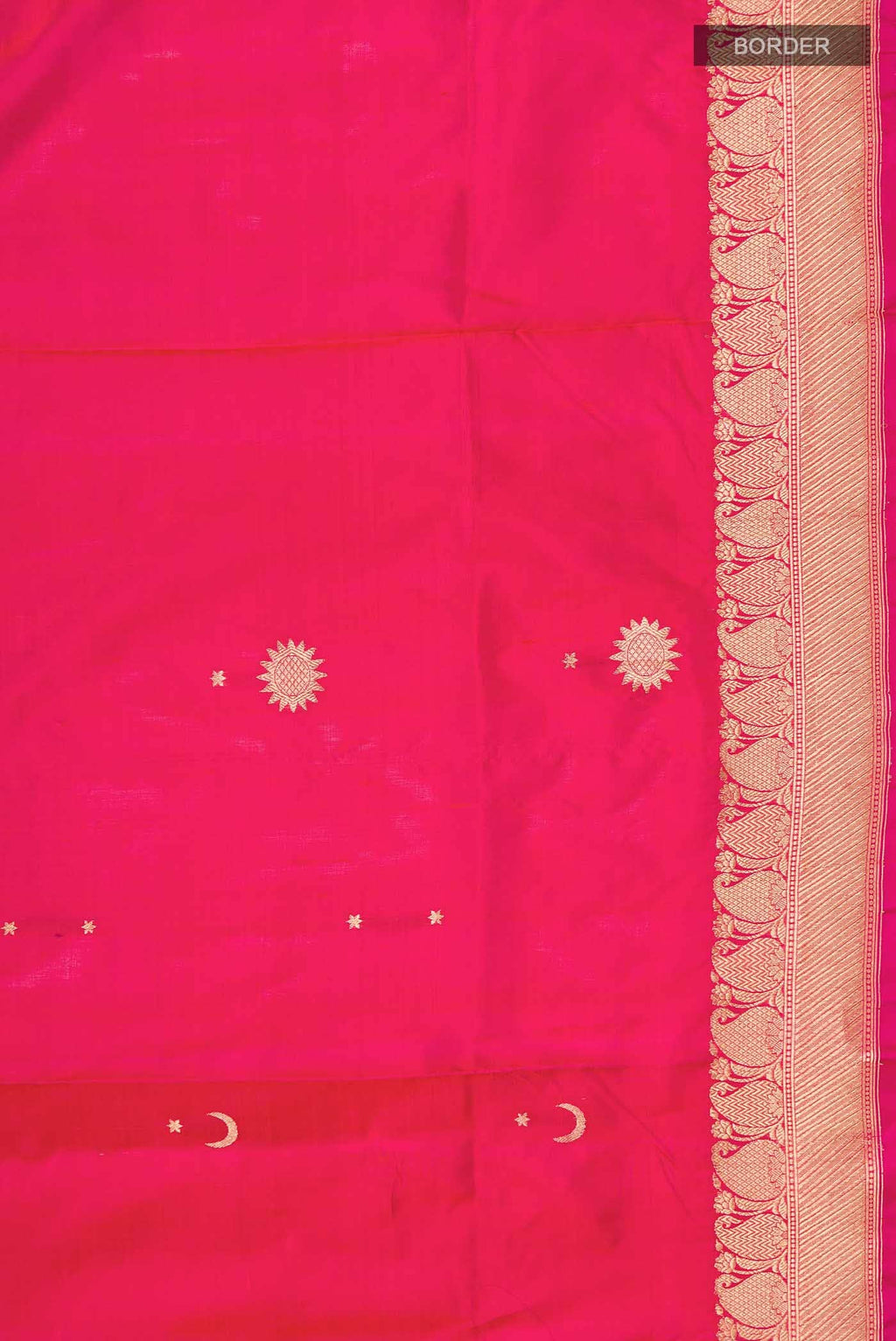 Pink Banarasi Katan Silk Saree