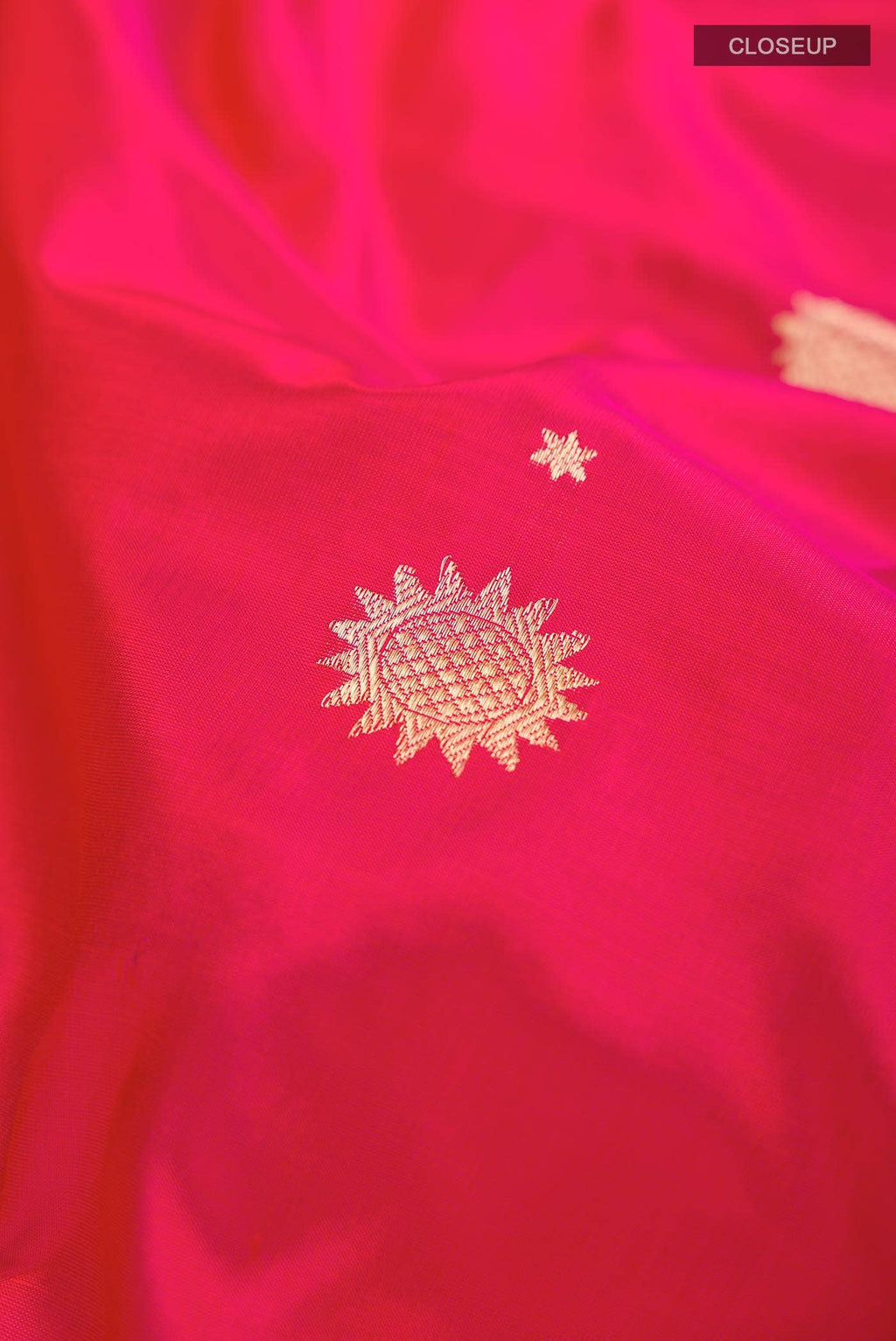 Pink Banarasi Katan Silk Saree