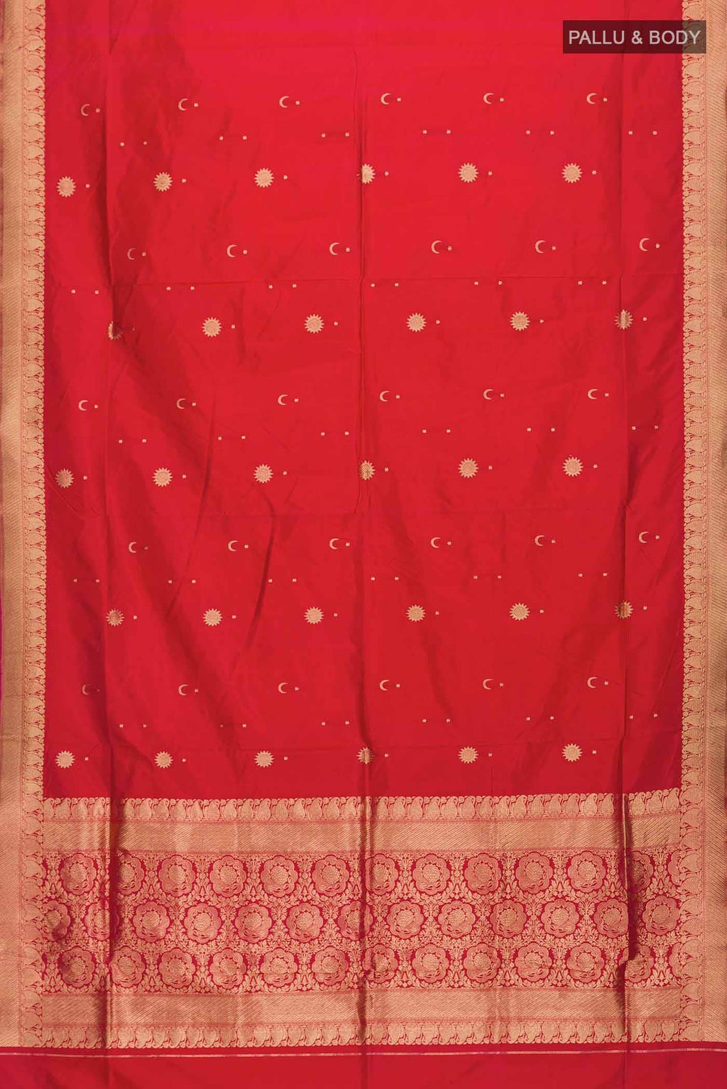 Pink Banarasi Katan Silk Saree