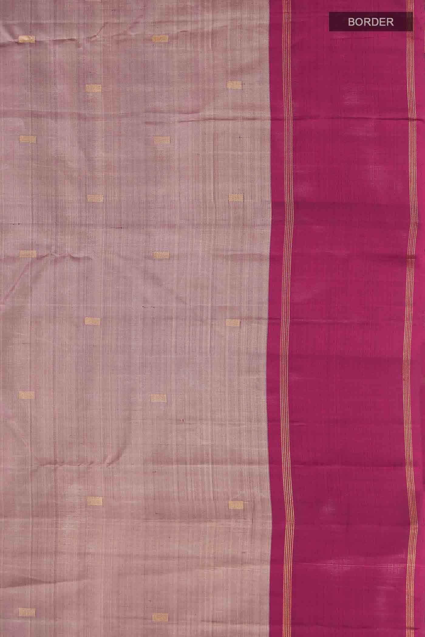 Brown Kanchipuram Silk Saree