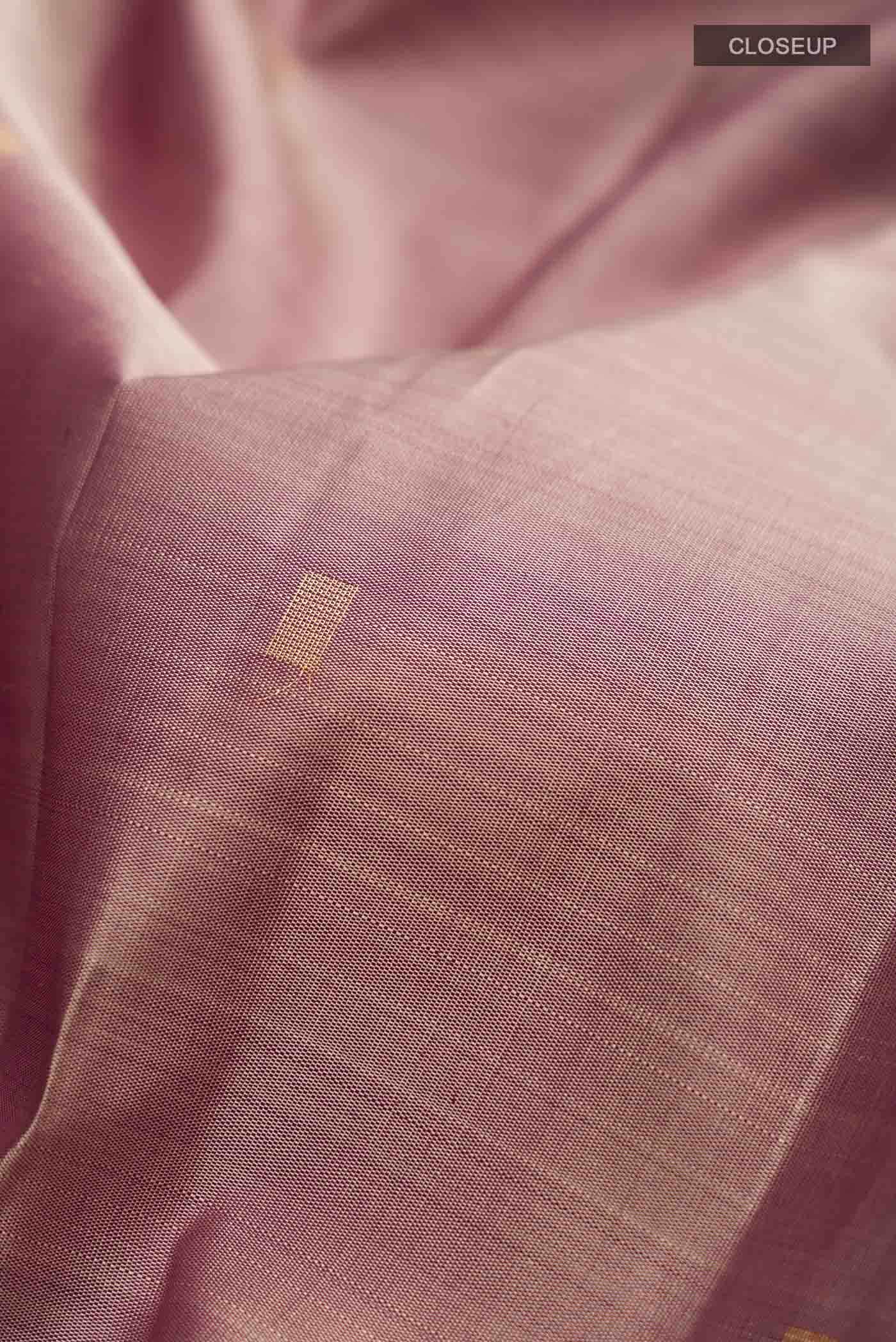 Brown Kanchipuram Silk Saree