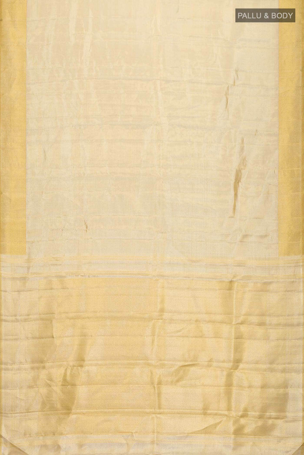 Gold Kanchipuram Tissue Silk Saree