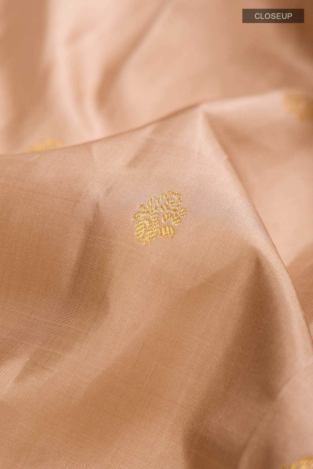Brown Kanchipuram Silk Saree