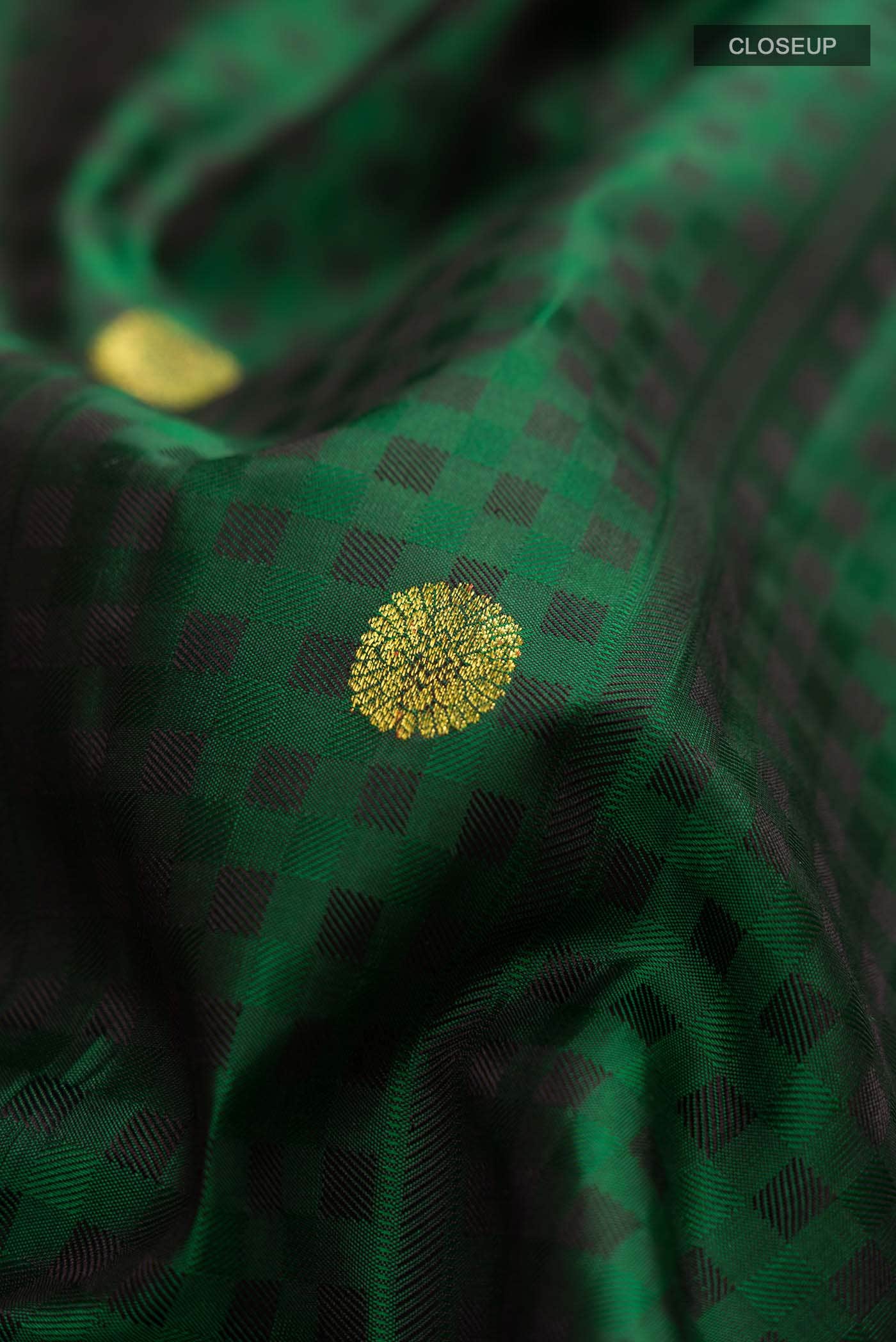 Green Kanchipuram Silk Saree