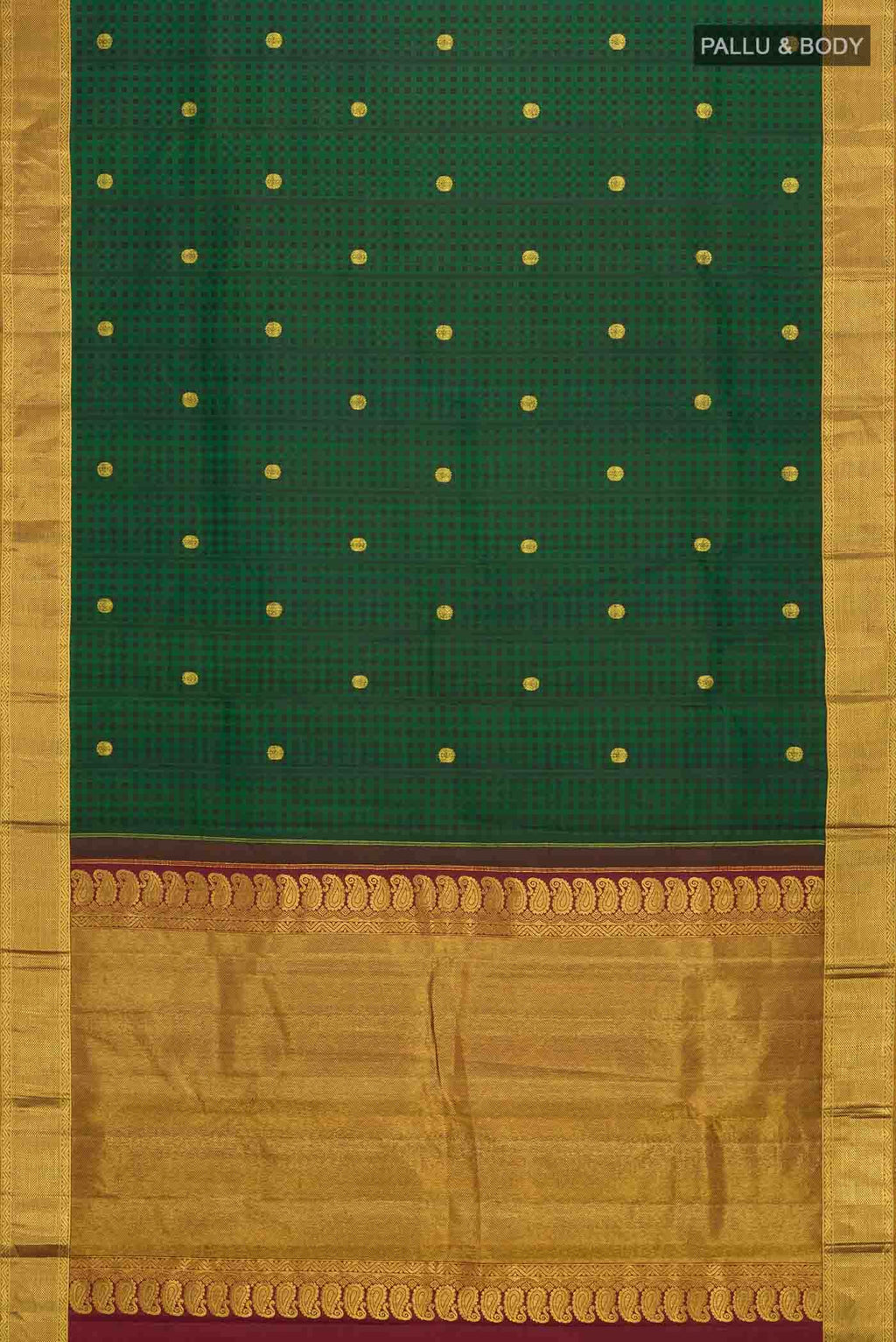 Green Kanchipuram Silk Saree