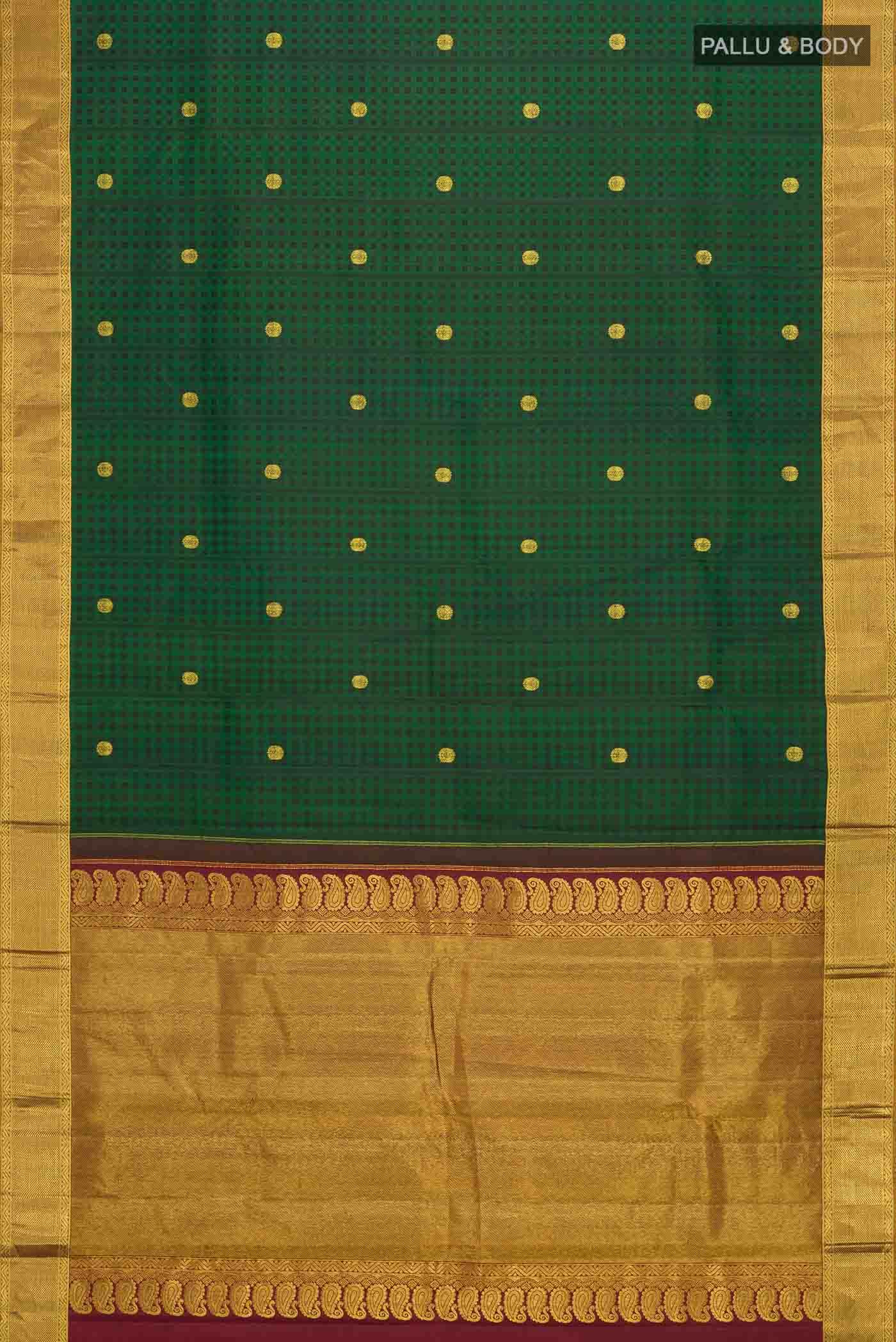 Green Kanchipuram Silk Saree