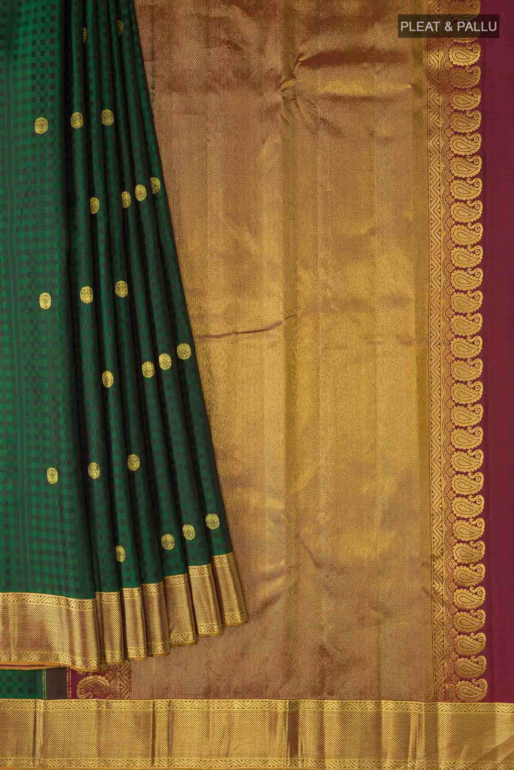 Green Kanchipuram Silk Saree