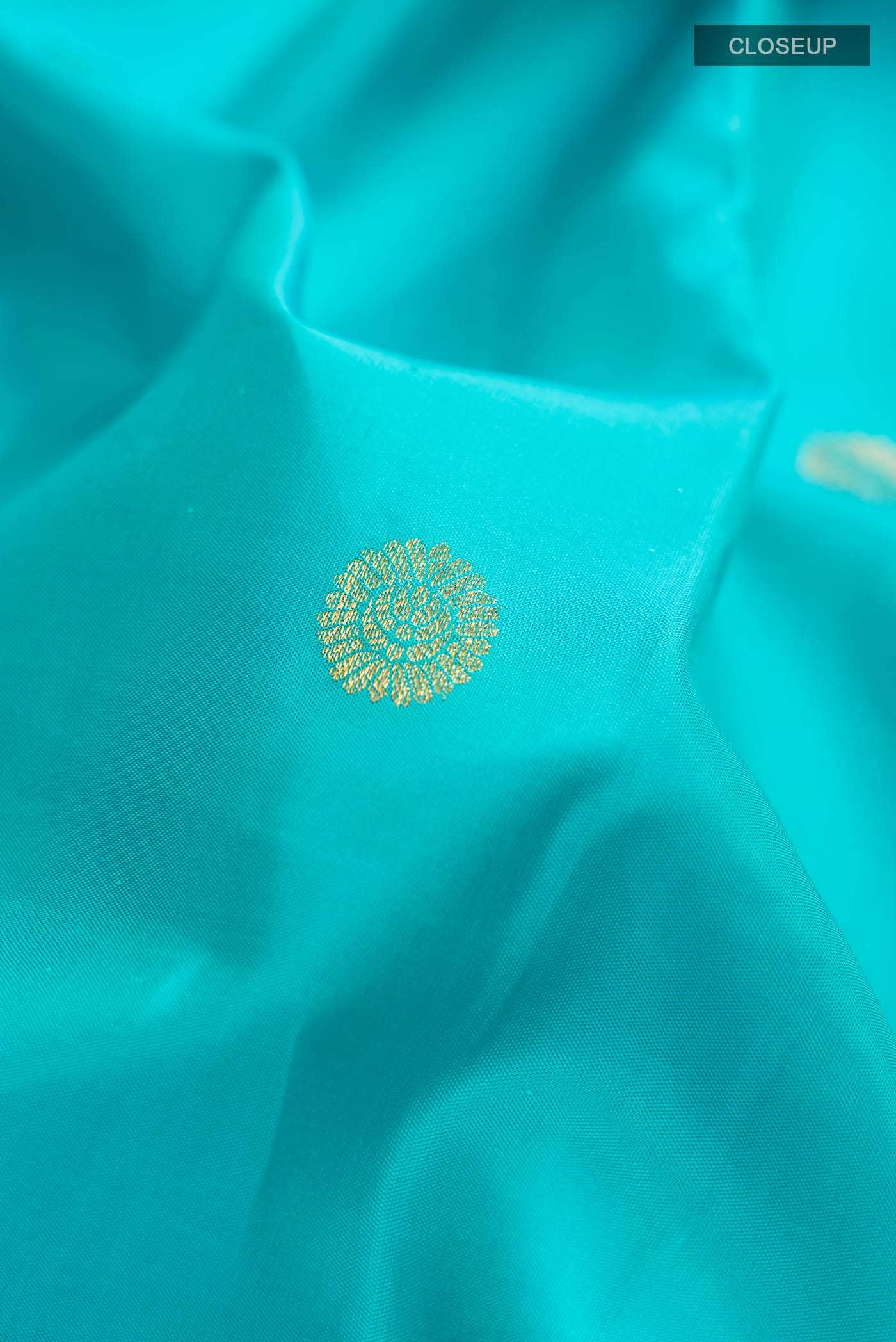 Blue Kanchipuram Silk Saree