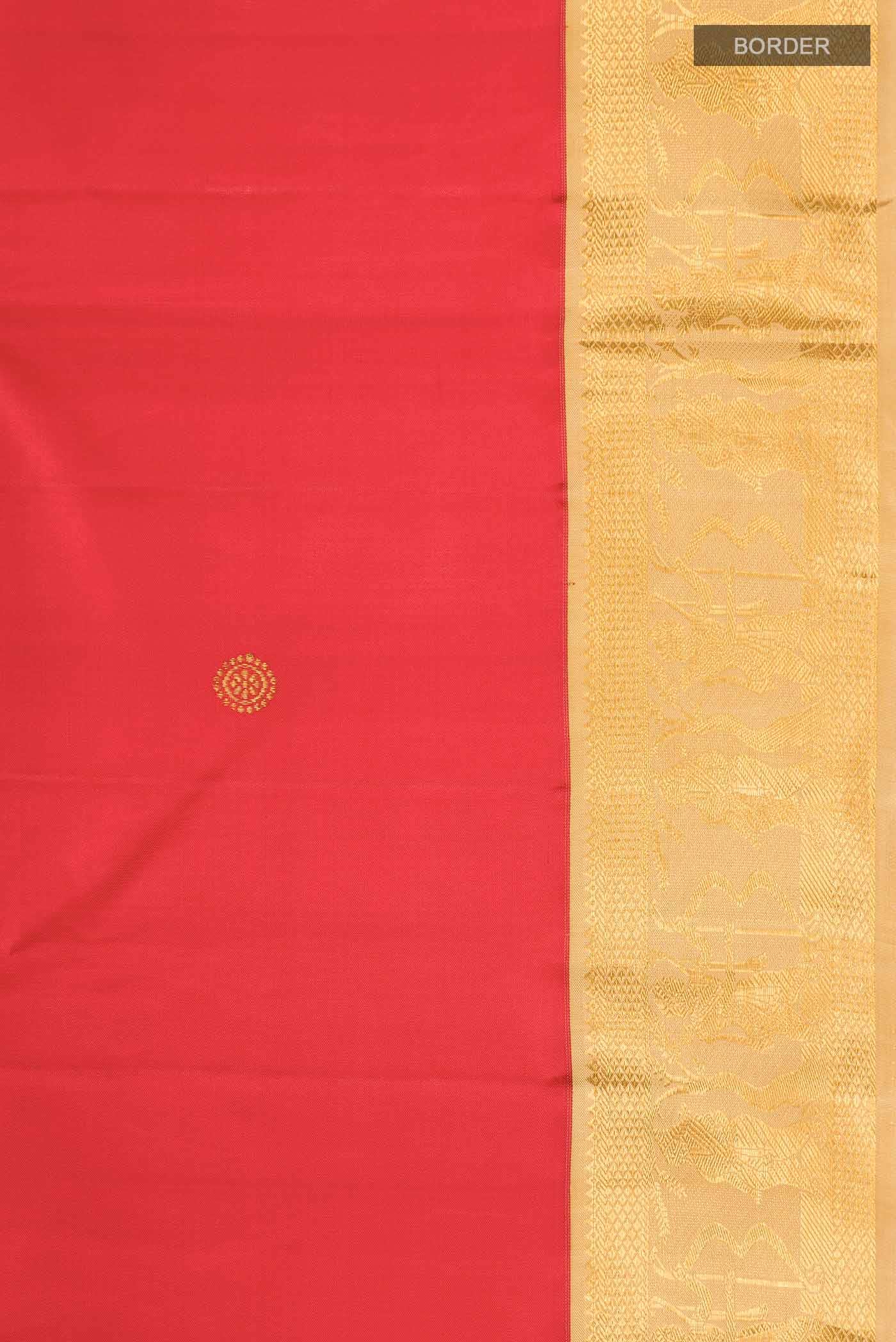 Red Kanchipuram Silk Saree